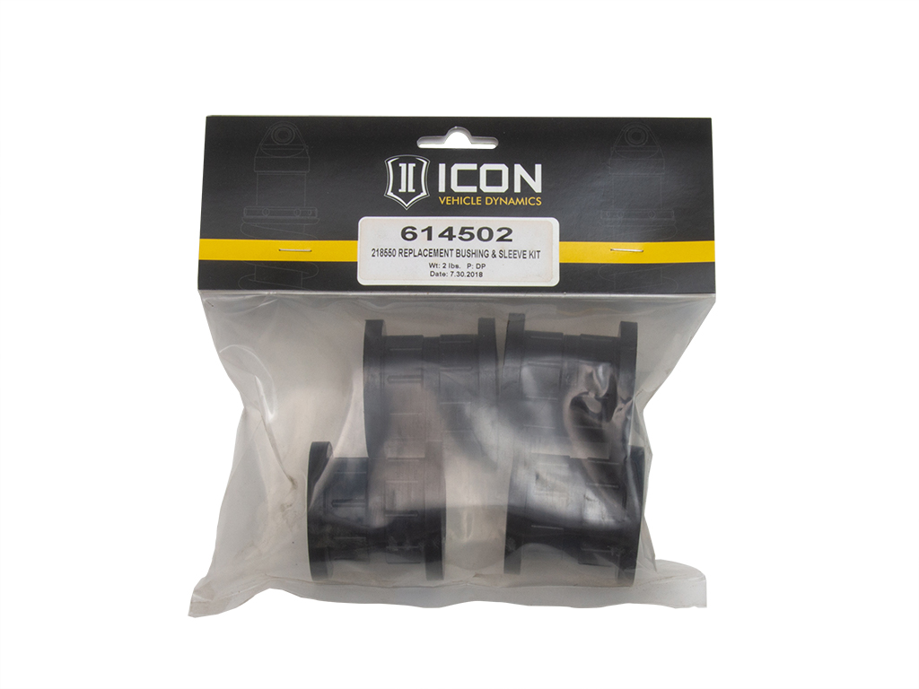 ICON Vehicle Dynamics 218550 REPLACEMENT BUSHING AND SLEEVE KIT 614502