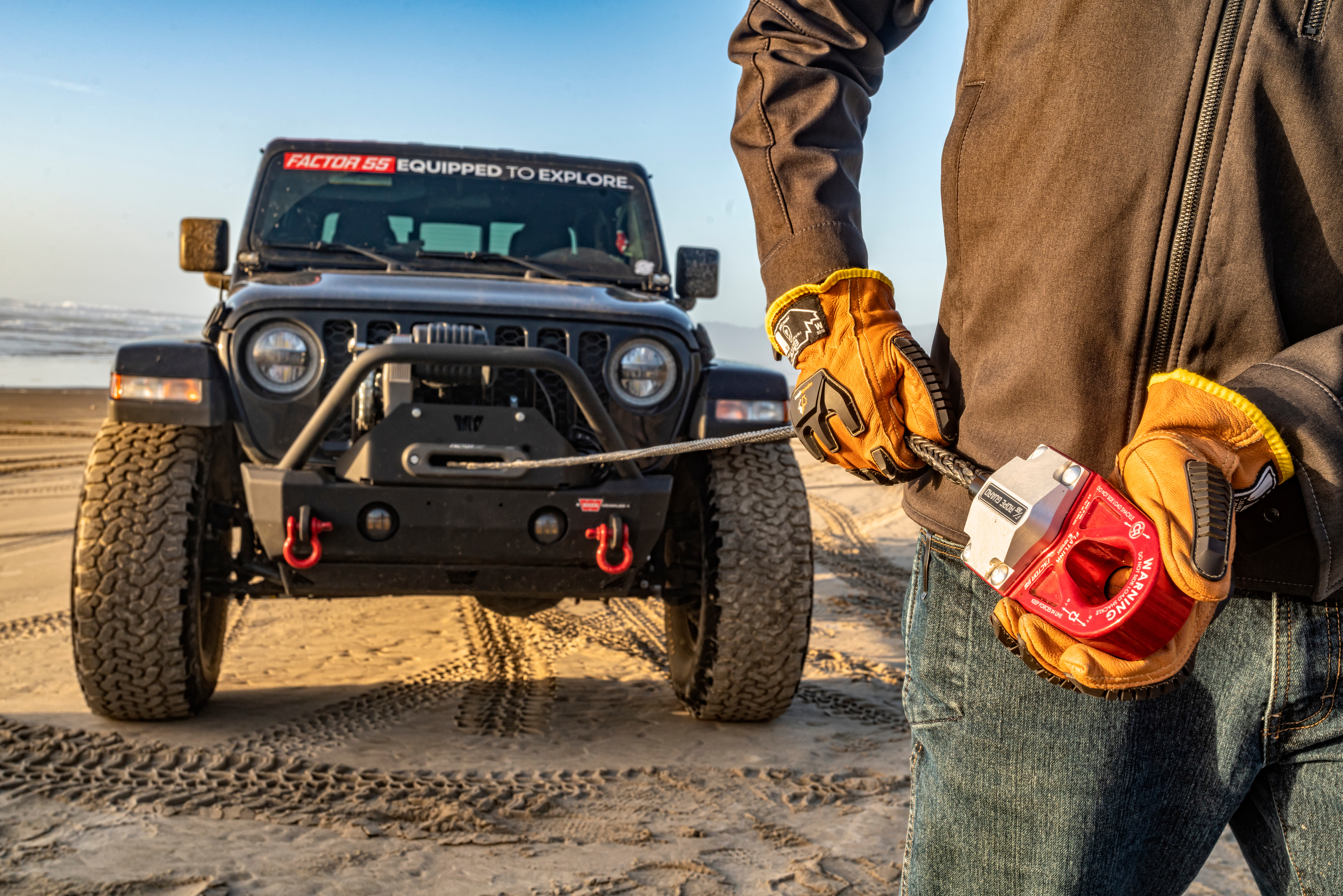 Factor 55 FLATLINK "E" EXPERT WINCH SHACKLE MOUNT -- PURPLE 00080-15