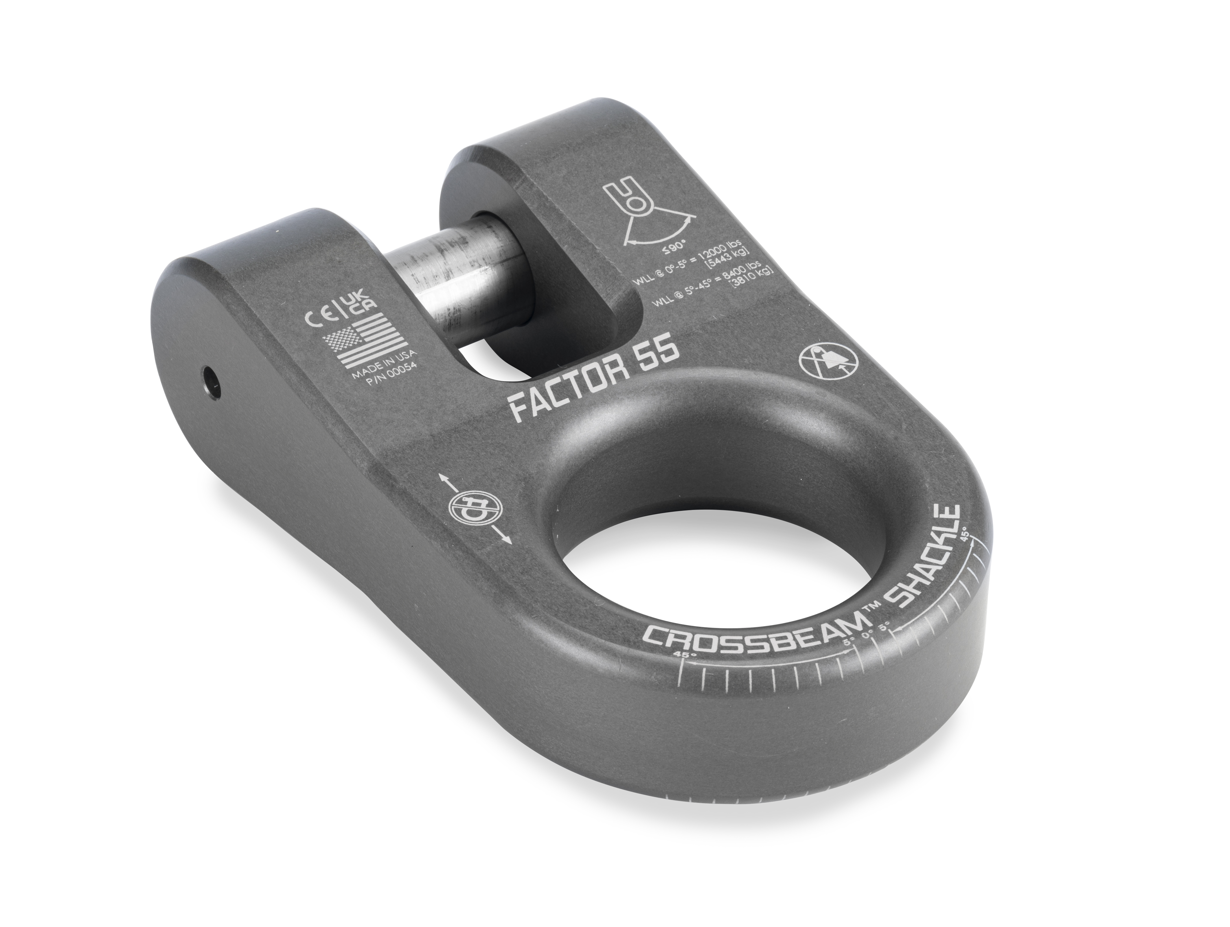 Factor 55 CROSSBEAM SHCKLE GRAY 00054-06