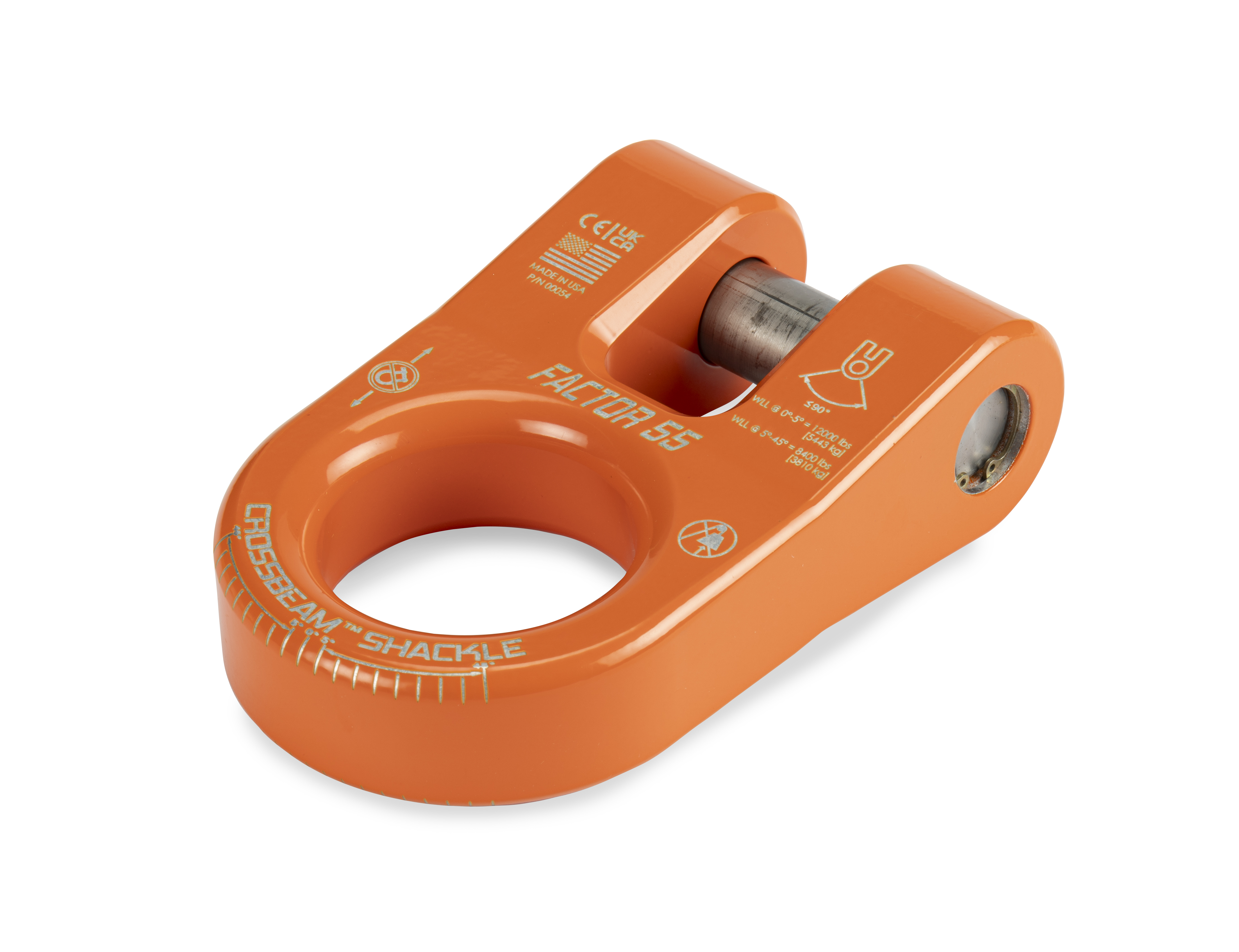 Factor 55 CROSSBEAM SHACKLE ORANGE 00054-07