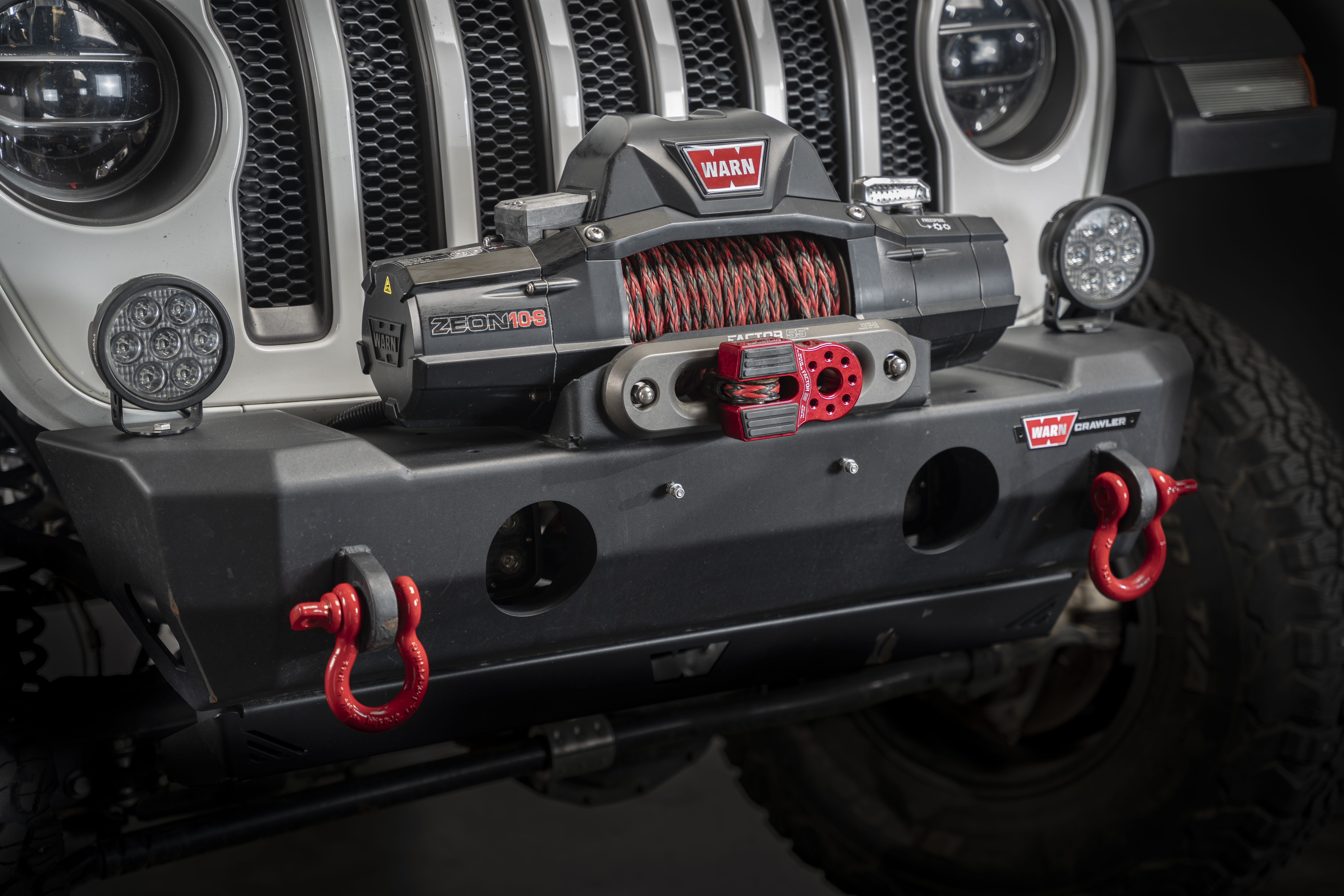 Factor 55 FLATLINK WINCH SHACKLE MOUNT -- GRAY 00050-06