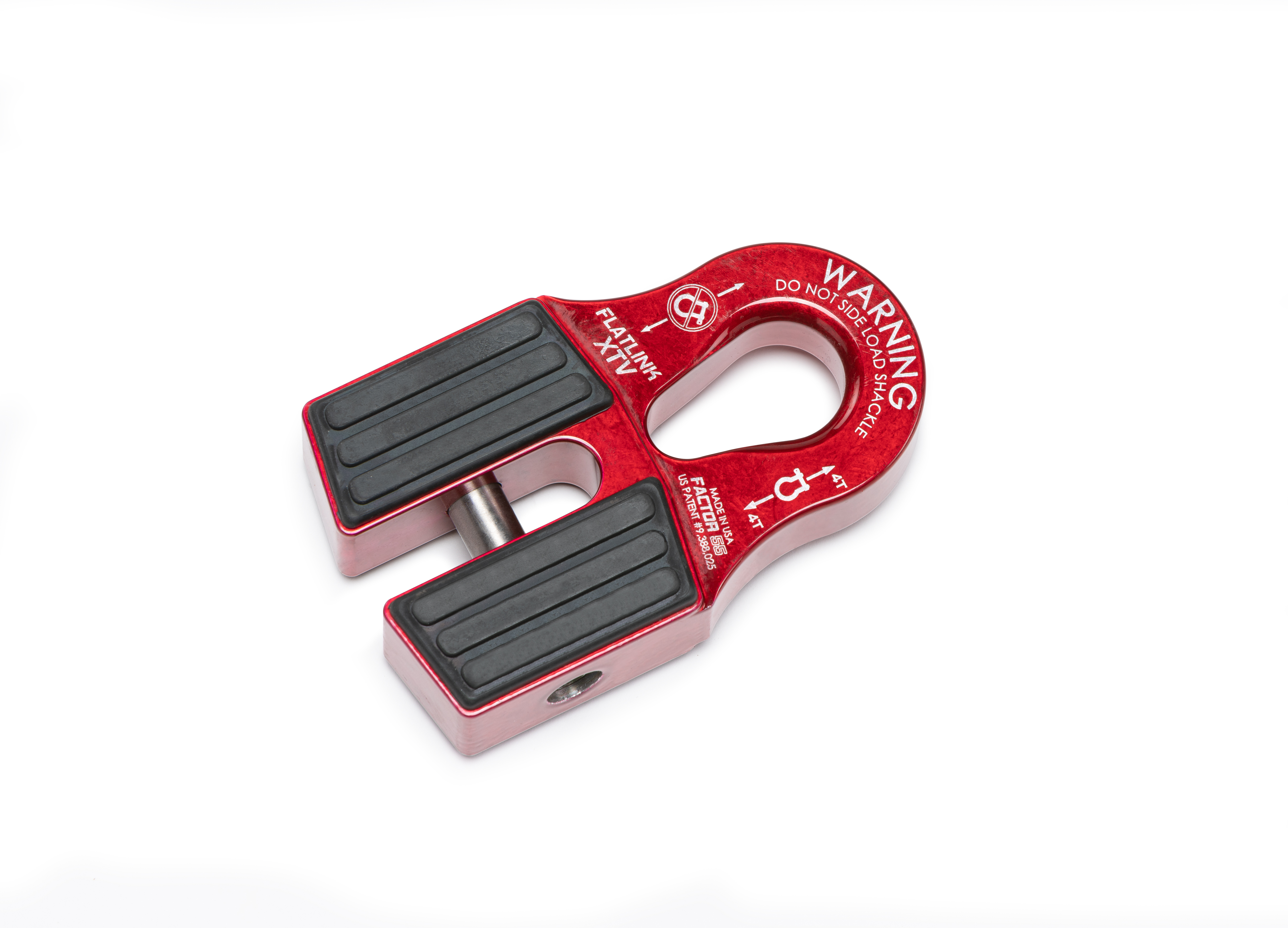 Factor 55 FLATLINK XTV  WINCH SHACKLE MOUNT -- RED 00070-01