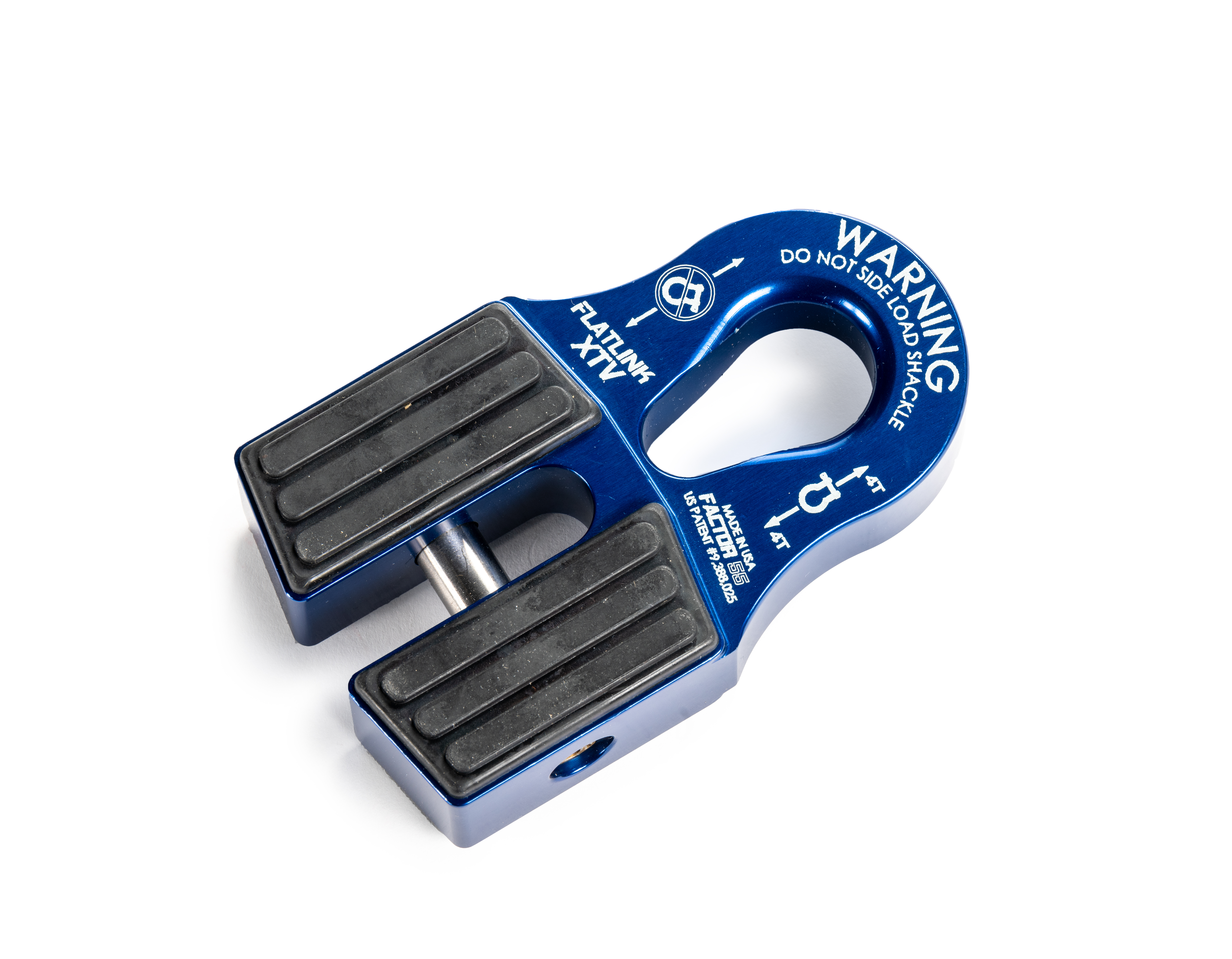Factor 55 FLATLINK XTV  WINCH SHACKLE MOUNT -- BLUE 00070-02