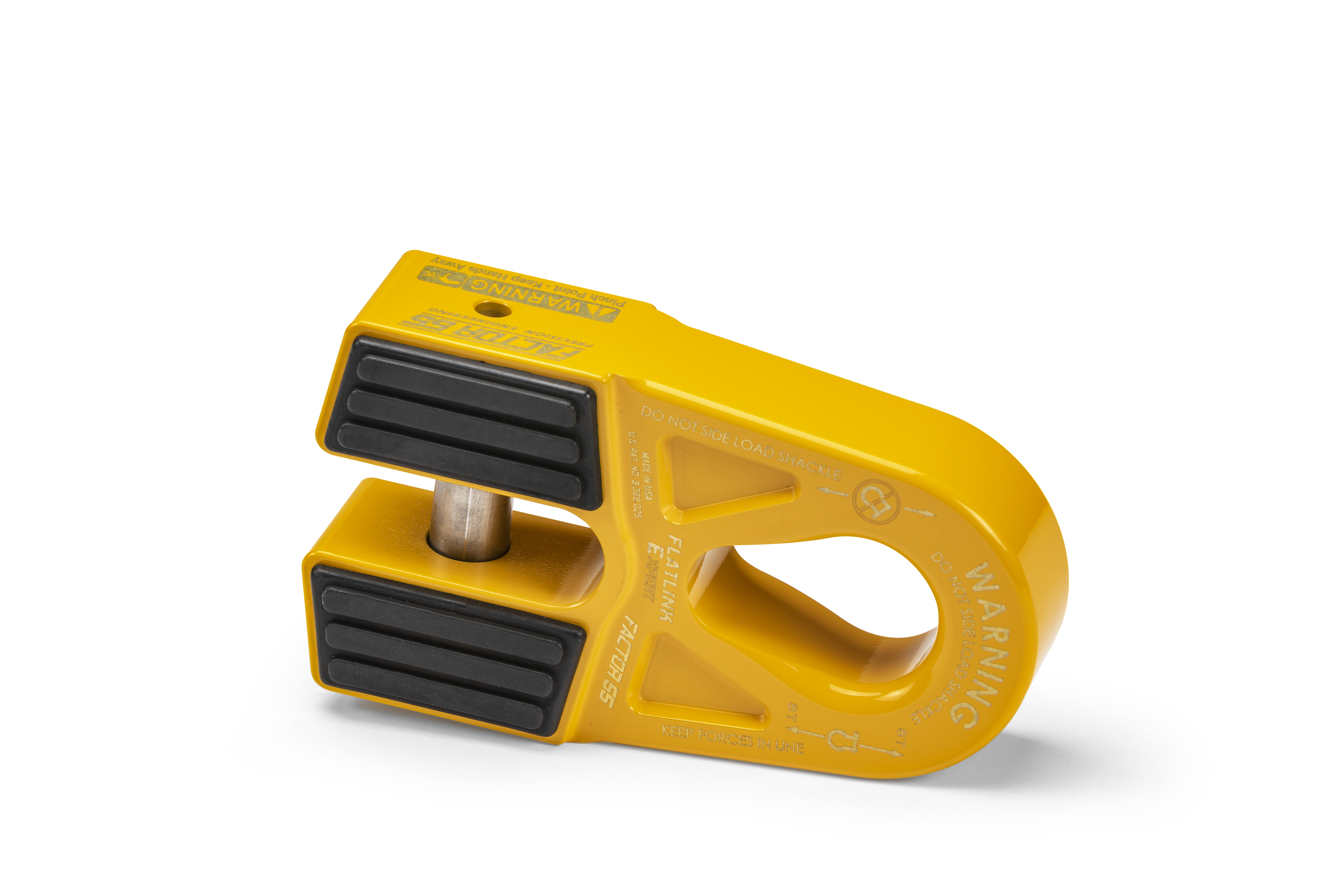 Factor 55 FLATLINK "E" EXPERT WINCH SHACKLE MOUNT -- YELLOW 00080-03