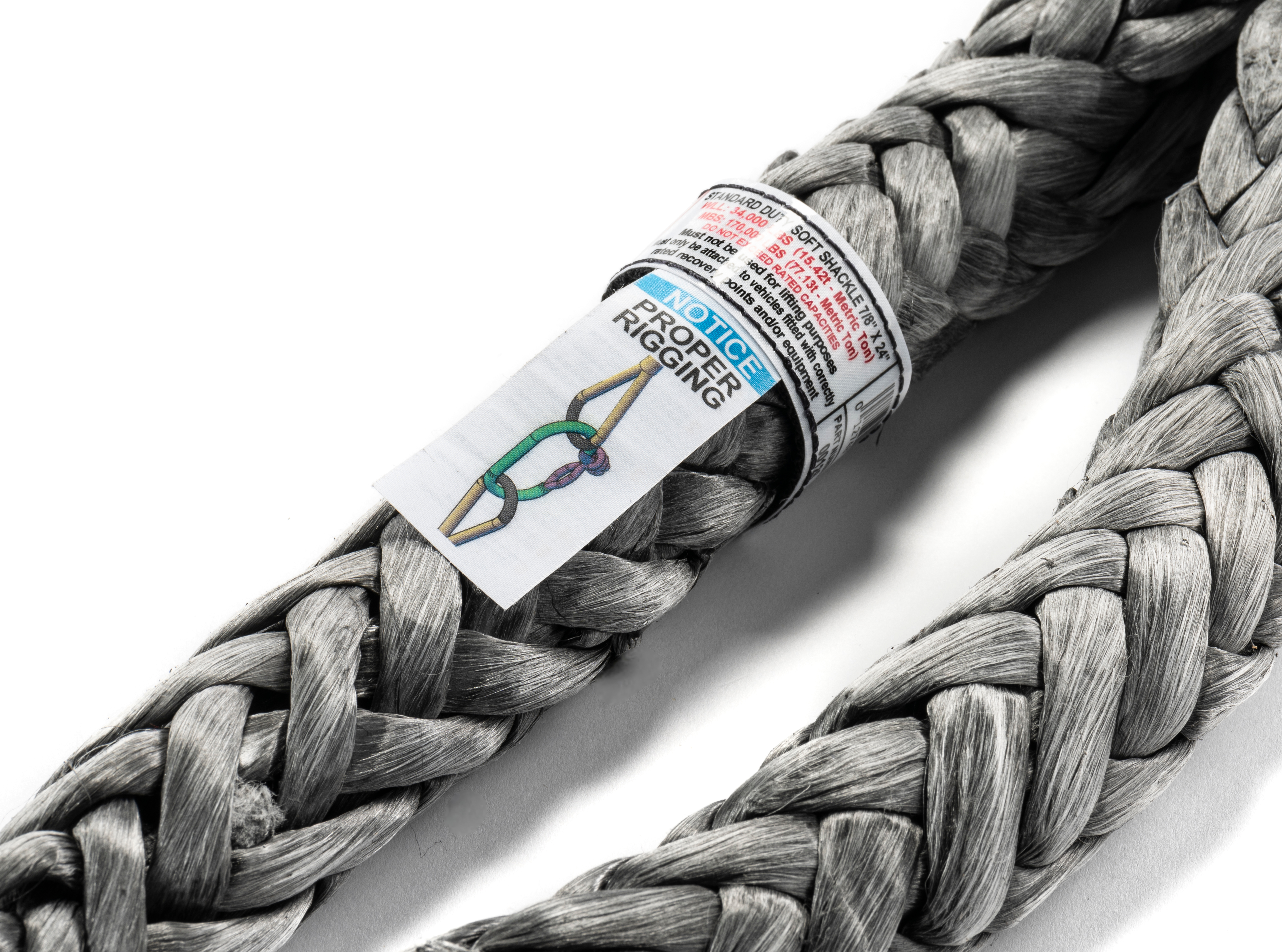 Factor 55 STANDARD DUTY SOFT SHACKLE 7/8IN X 24IN 00126