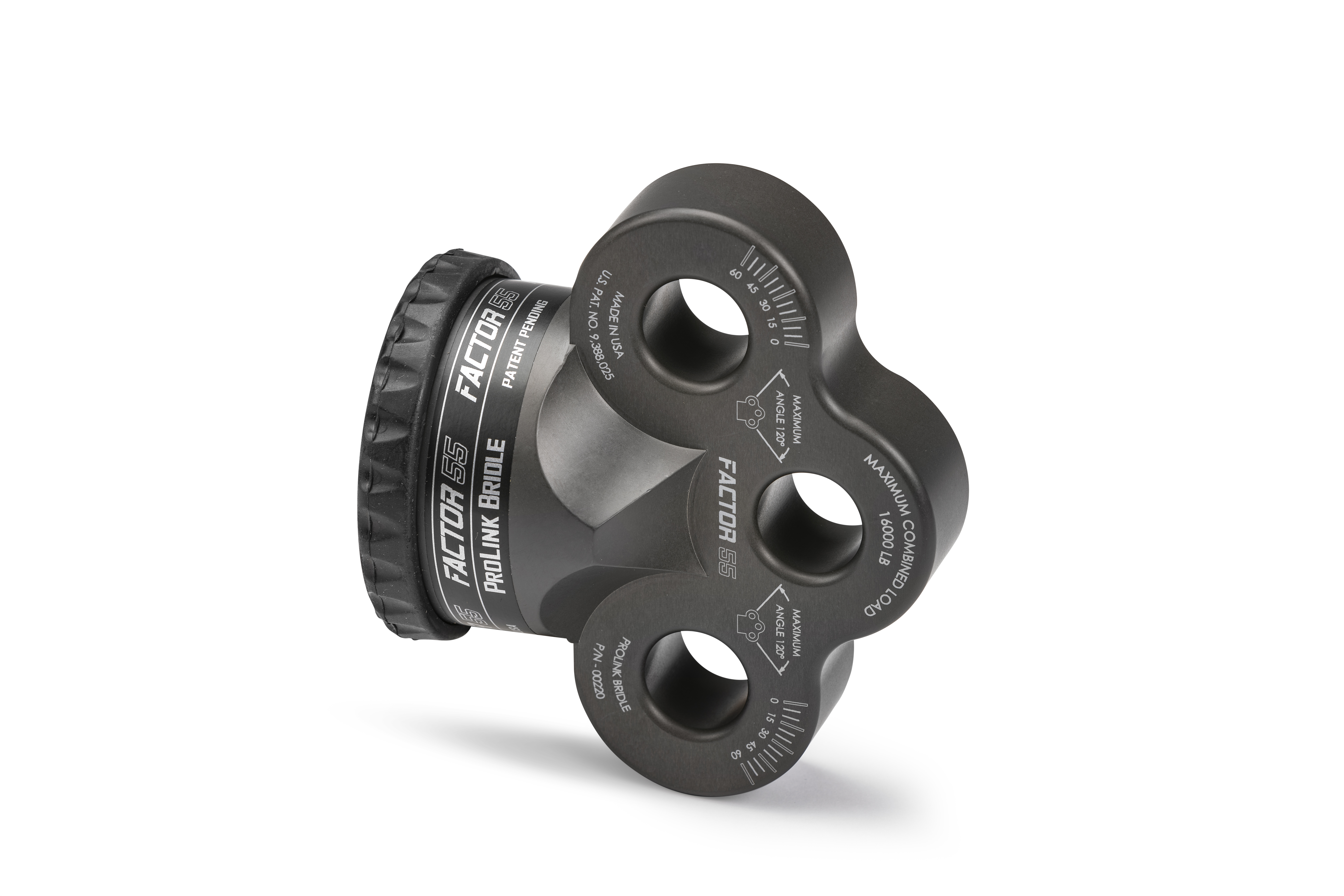 Factor 55 PROLINK BRIDLE WINCH SHACKLE MOUNT -- GRAY 00220-06