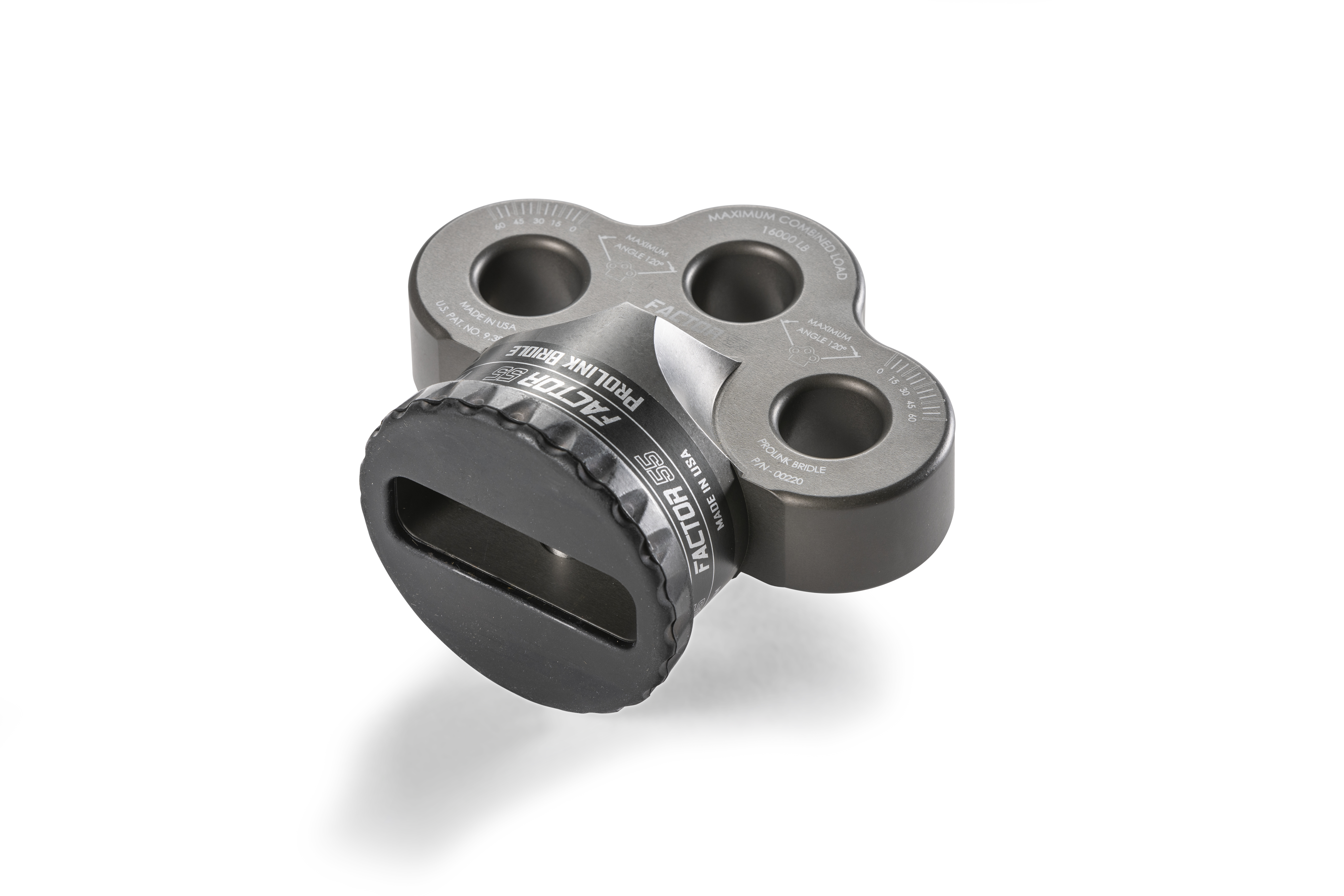 Factor 55 PROLINK BRIDLE WINCH SHACKLE MOUNT -- GRAY 00220-06