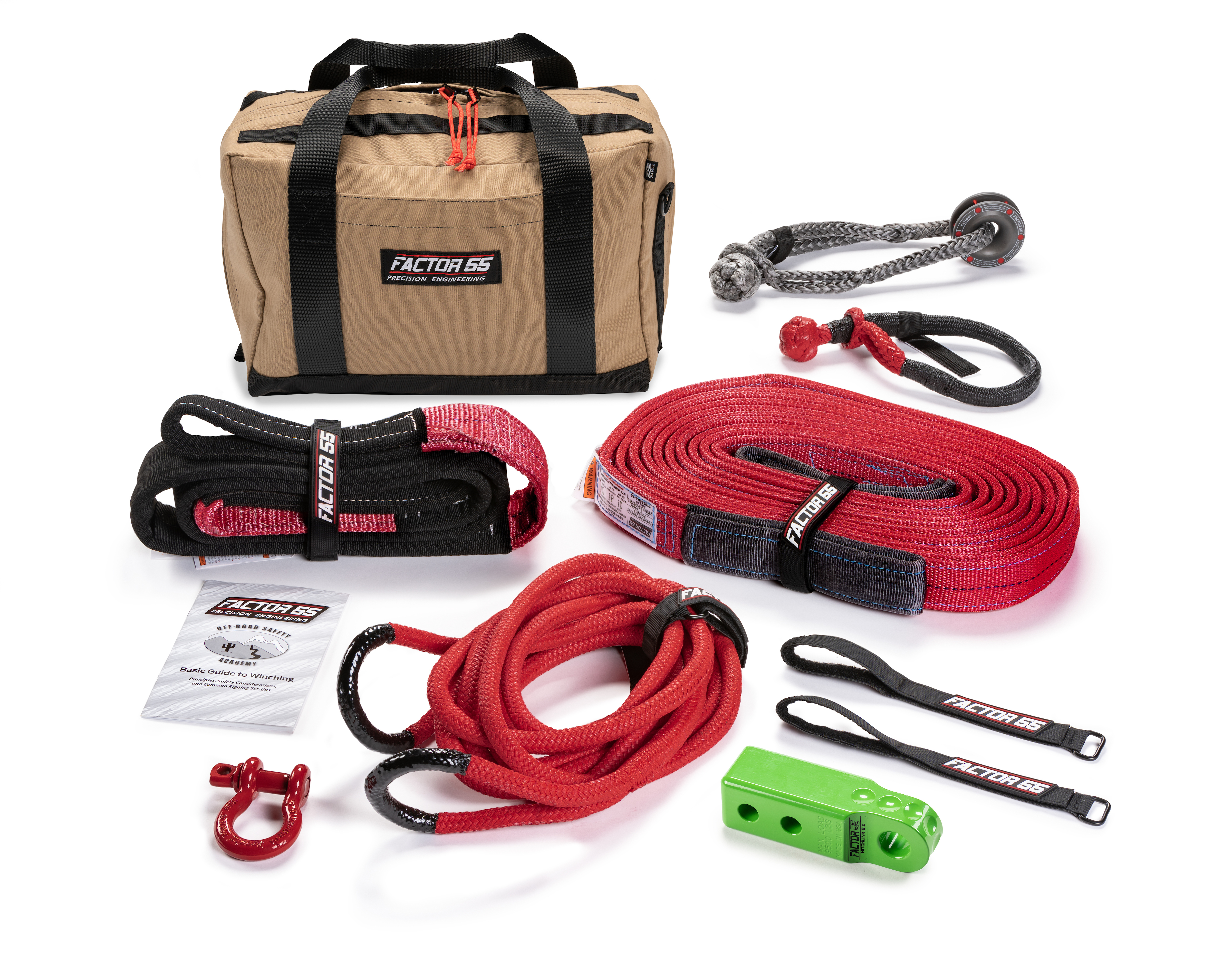 Factor 55 HEMINGWAY WINCH ACCESSORY KIT (GREEN HITCHLINK) 00494-08