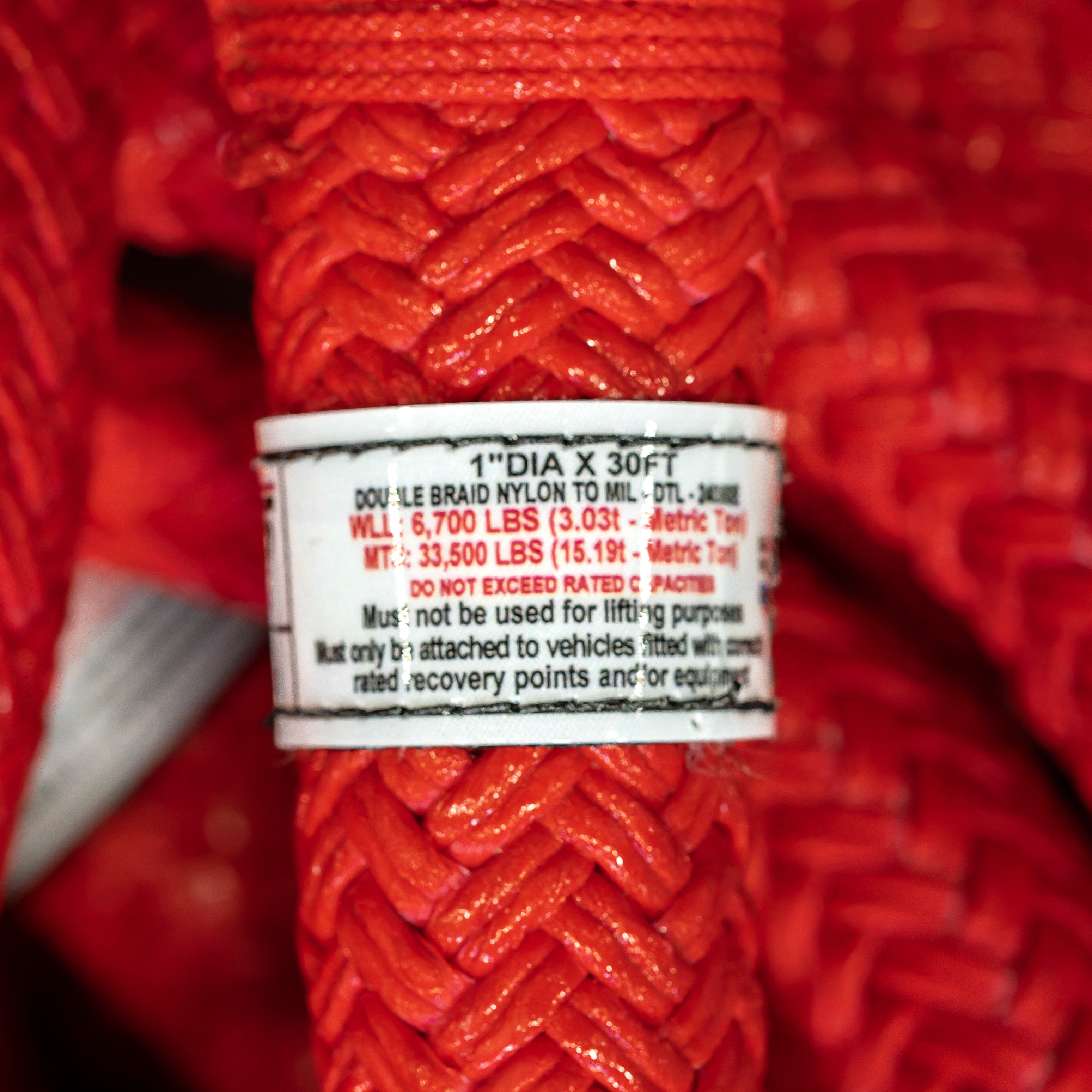 Factor 55 EXTREME DUTY KINETIC ENERGY ROPE 1IN DIA X 30FT 00559