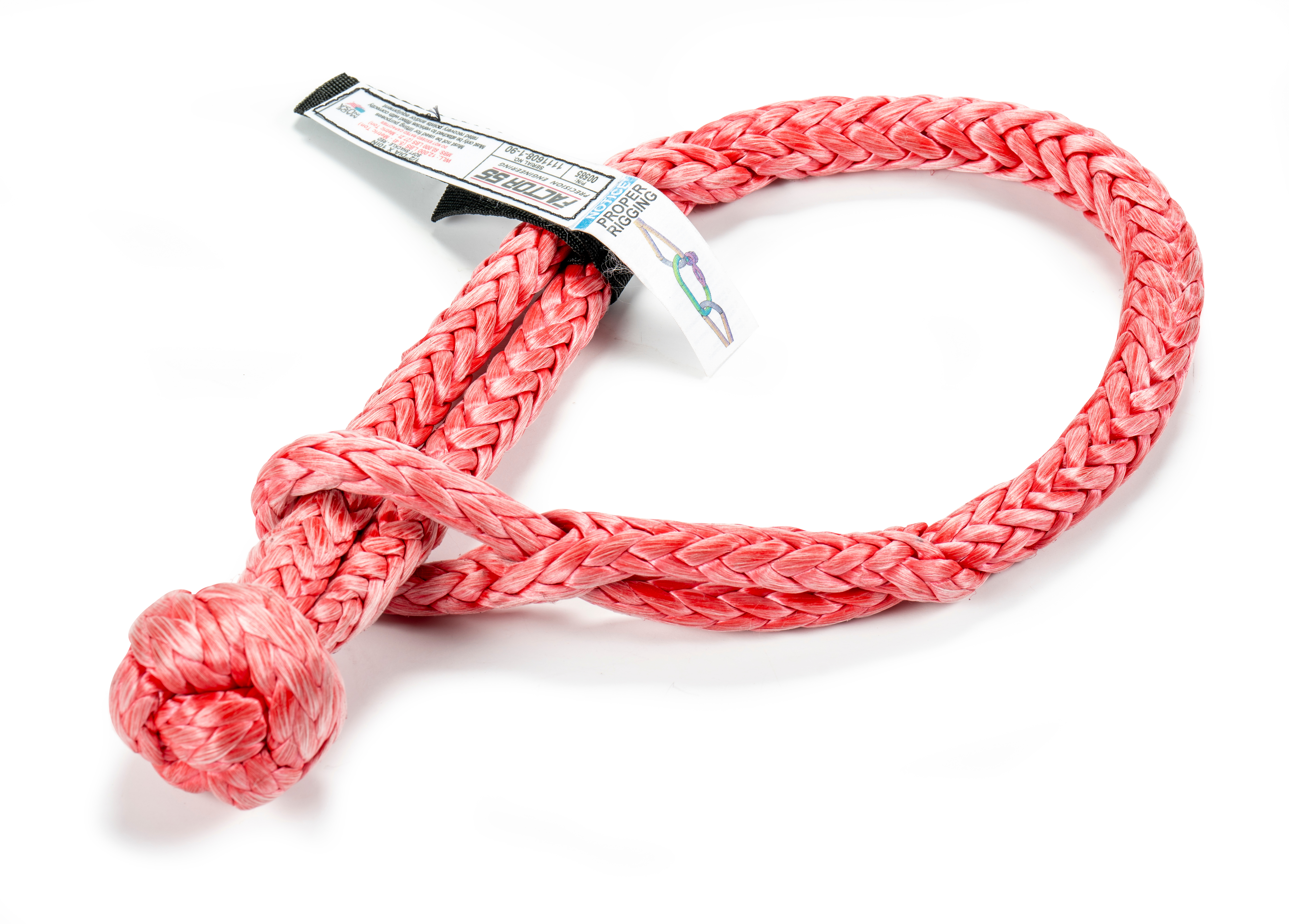 Factor 55 STANDARD DUTY SOFT SHACKLE 1/2IN X 10IN 00585