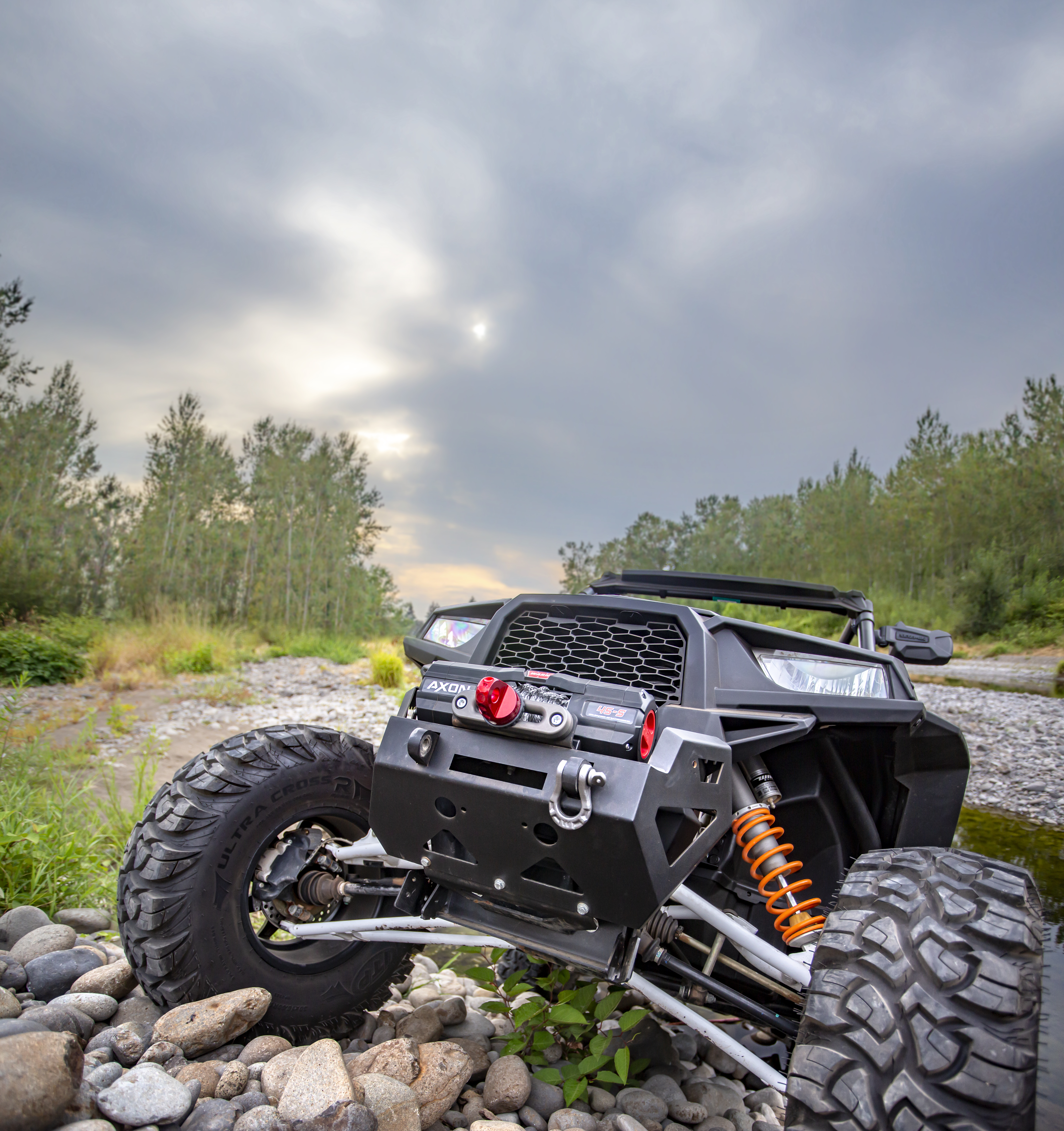 Factor 55 PROLINK XTV WINCH SHACKLE MOUNT-- RED 00110-01