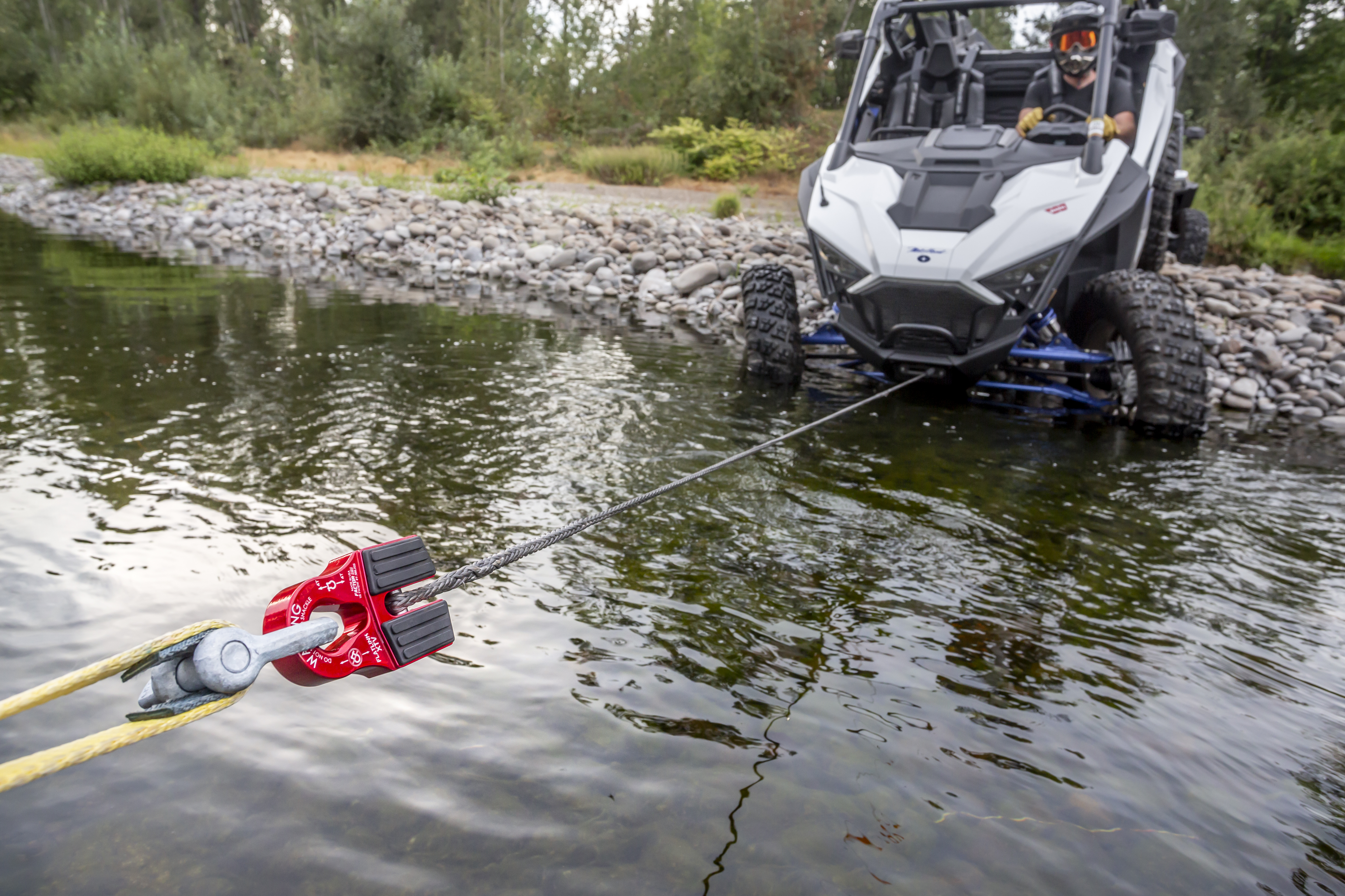 Factor 55 FLATLINK XTV  WINCH SHACKLE MOUNT -- GRAY 00070-06