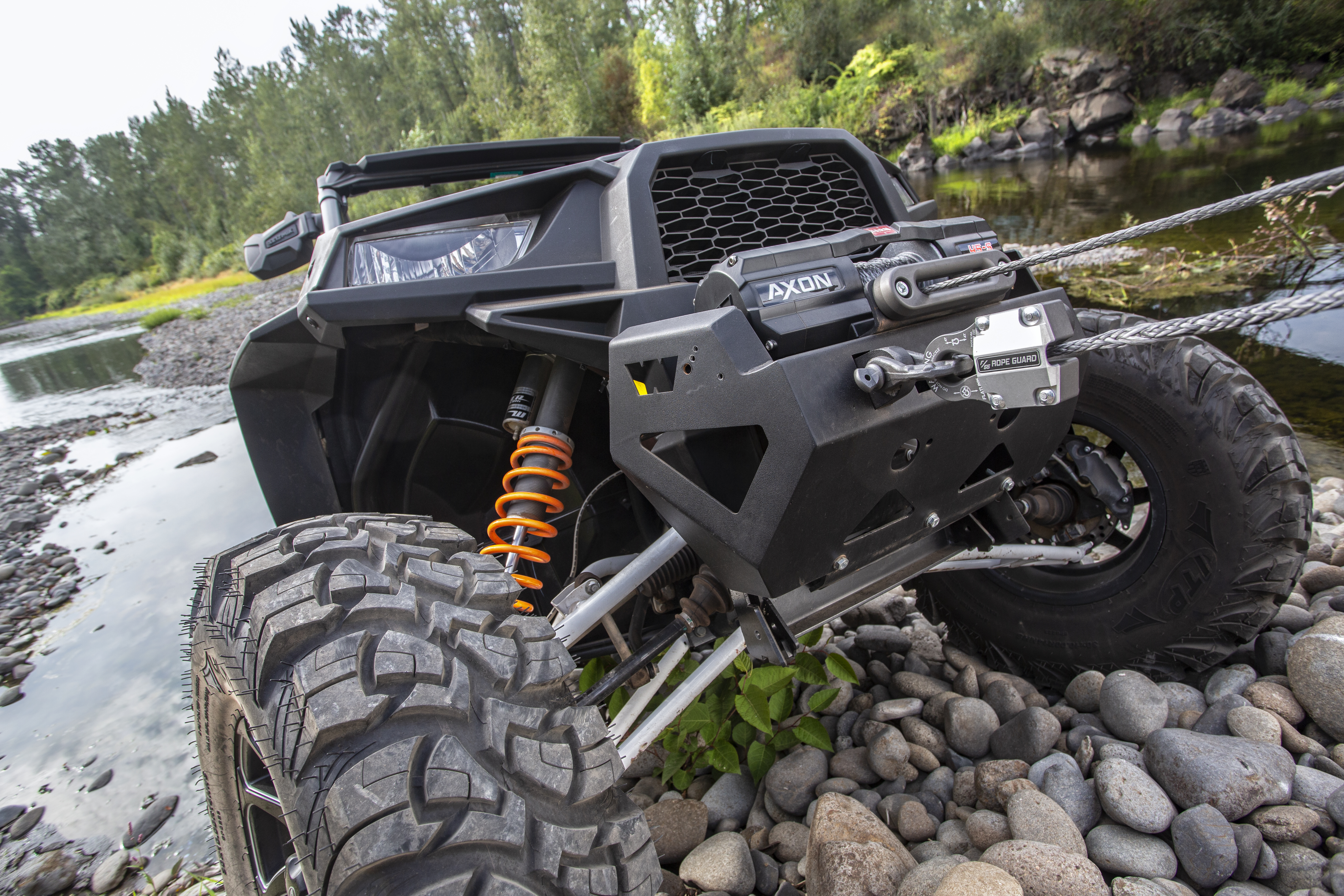 Factor 55 FLATLINK XTV  WINCH SHACKLE MOUNT -- ORANGE 00070-07