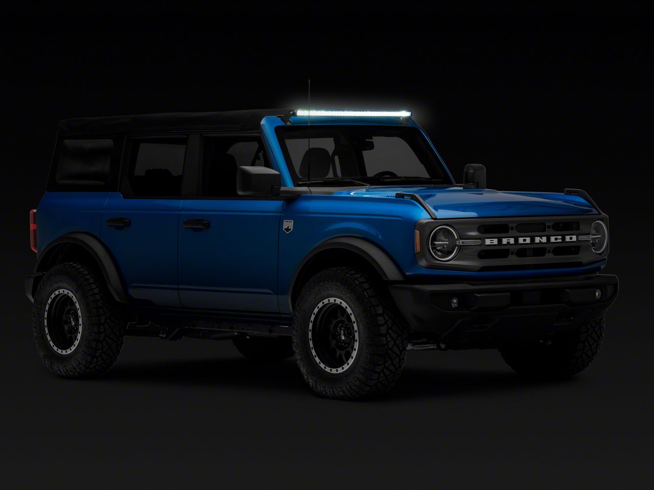 Raxiom Axial Series 40-Inch 240w White/Amber Combo LED Light Bar with Windshield Mount FB13197