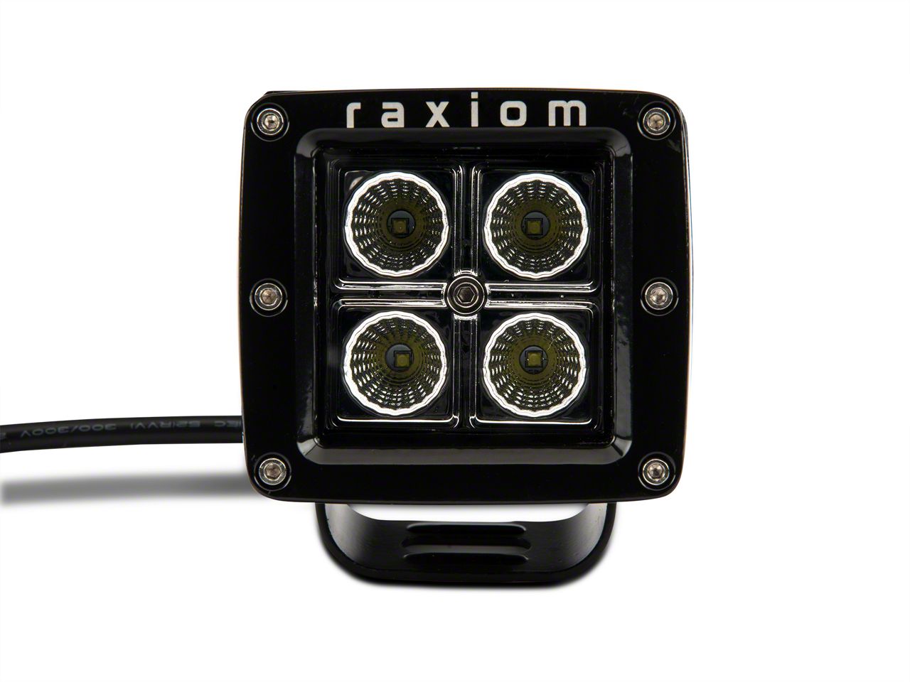 Raxiom 3-Inch Square LED Light J100991