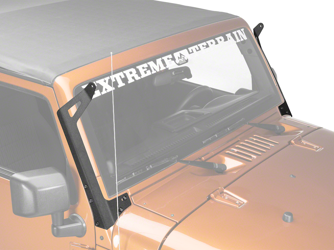 Raxiom 50-Inch LED Light Bar Windshield Mount J106743