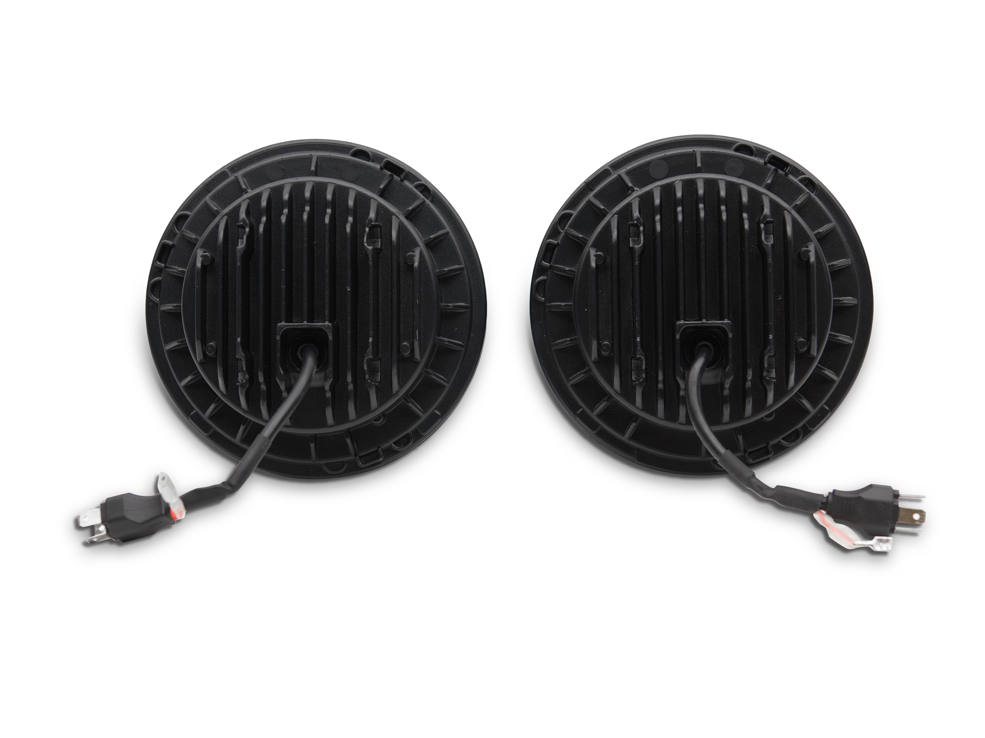 Raxiom Axial Series Spider LED Headlights with Amber DRL and Angel Eye Halo J108047