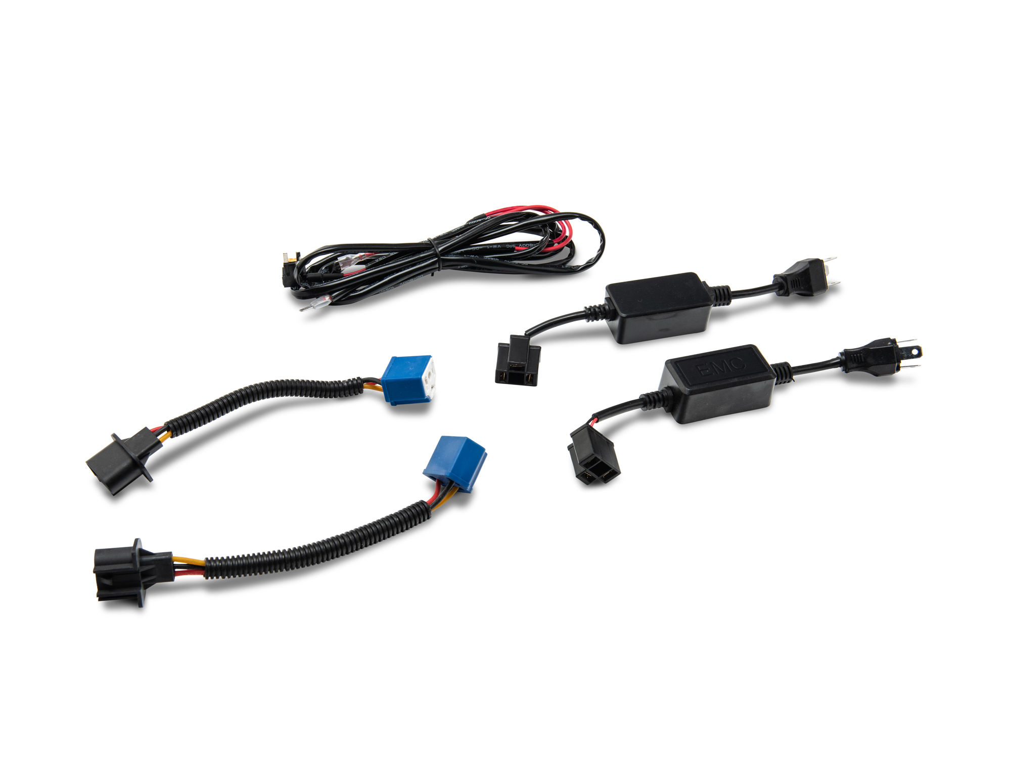 Raxiom Axial Series Spider LED Headlights with Amber DRL and Angel Eye Halo J108047