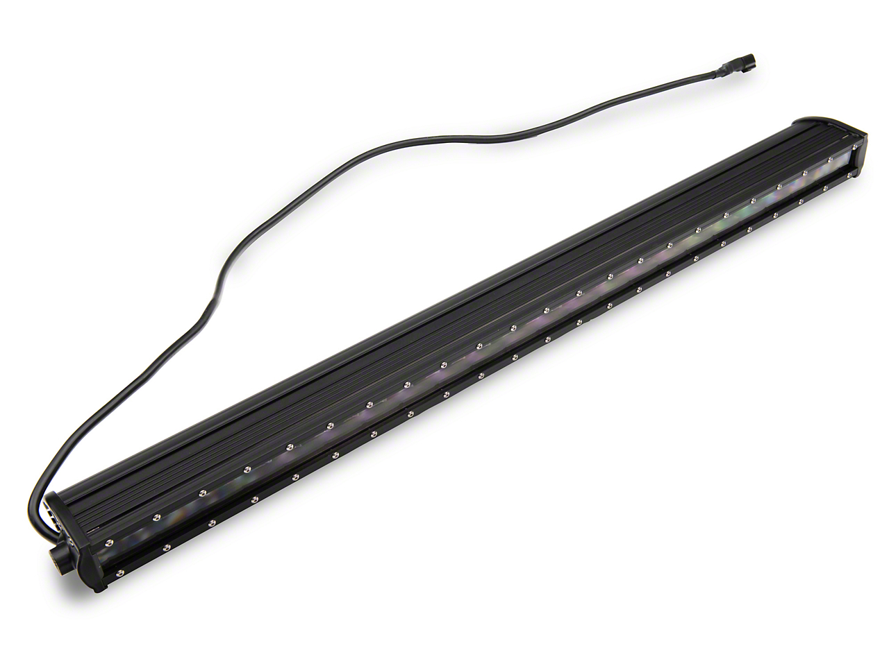 Raxiom Axial Series 30-Inch Single Row LED Light Bar with Hood Mounting Brackets J139110