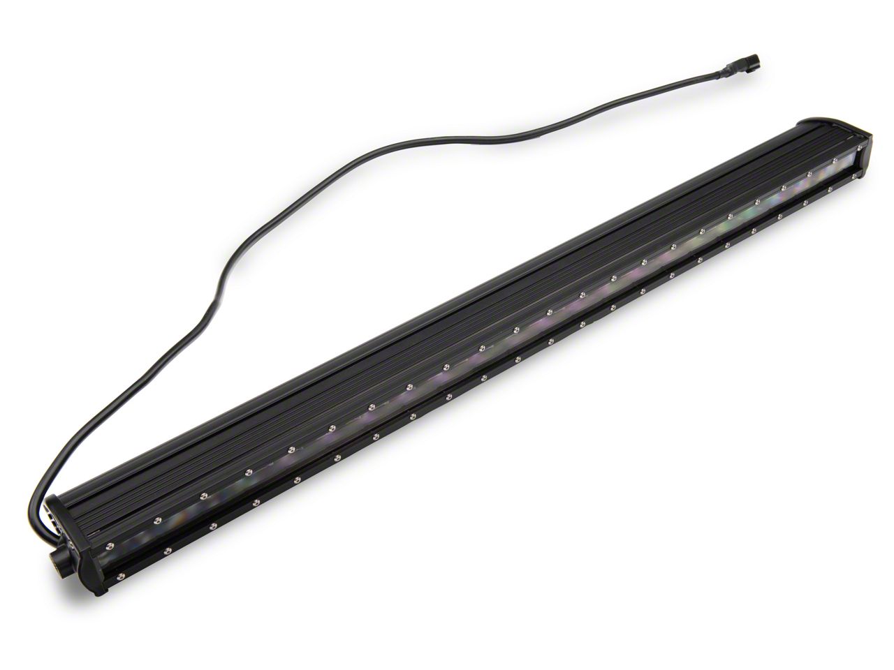 Raxiom Axial Series 30-Inch Single Row LED Light Bar with Hood Mounting Brackets J139110