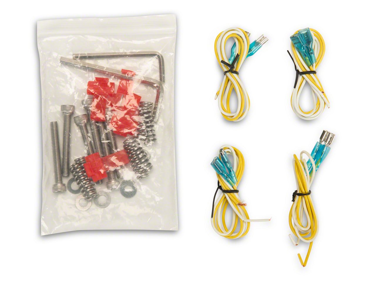 Raxiom Axial Series 9-Inch Angel Eye LED Headlights and LED Fog Lights J177416