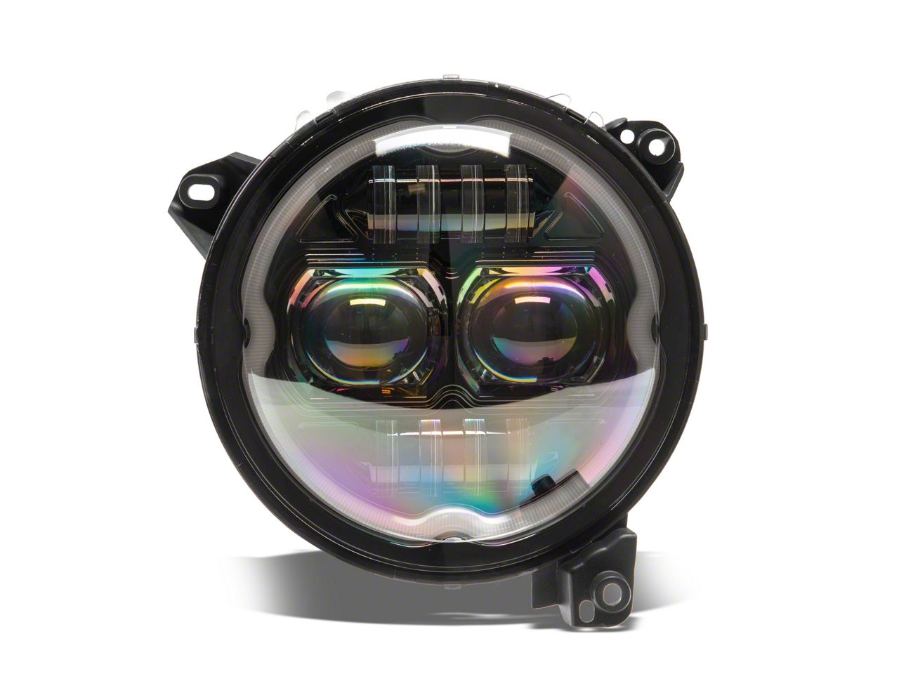 Raxiom Axial Series 9-Inch Angel Eye LED Headlights and LED Fog Lights J177416