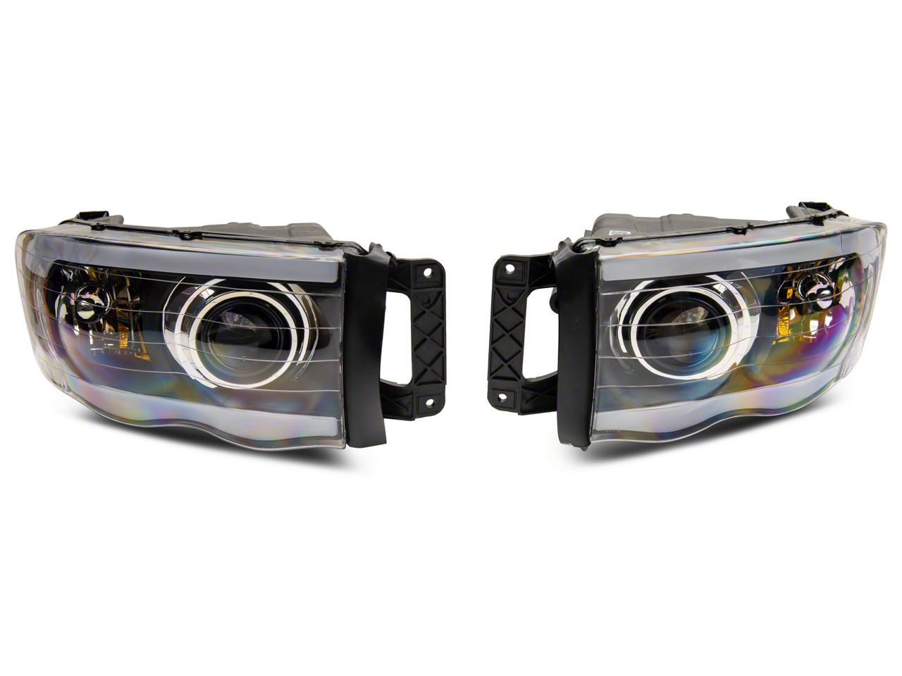 Raxiom Axial Series LED Projector Headlights with Sequential LED Bar R131478