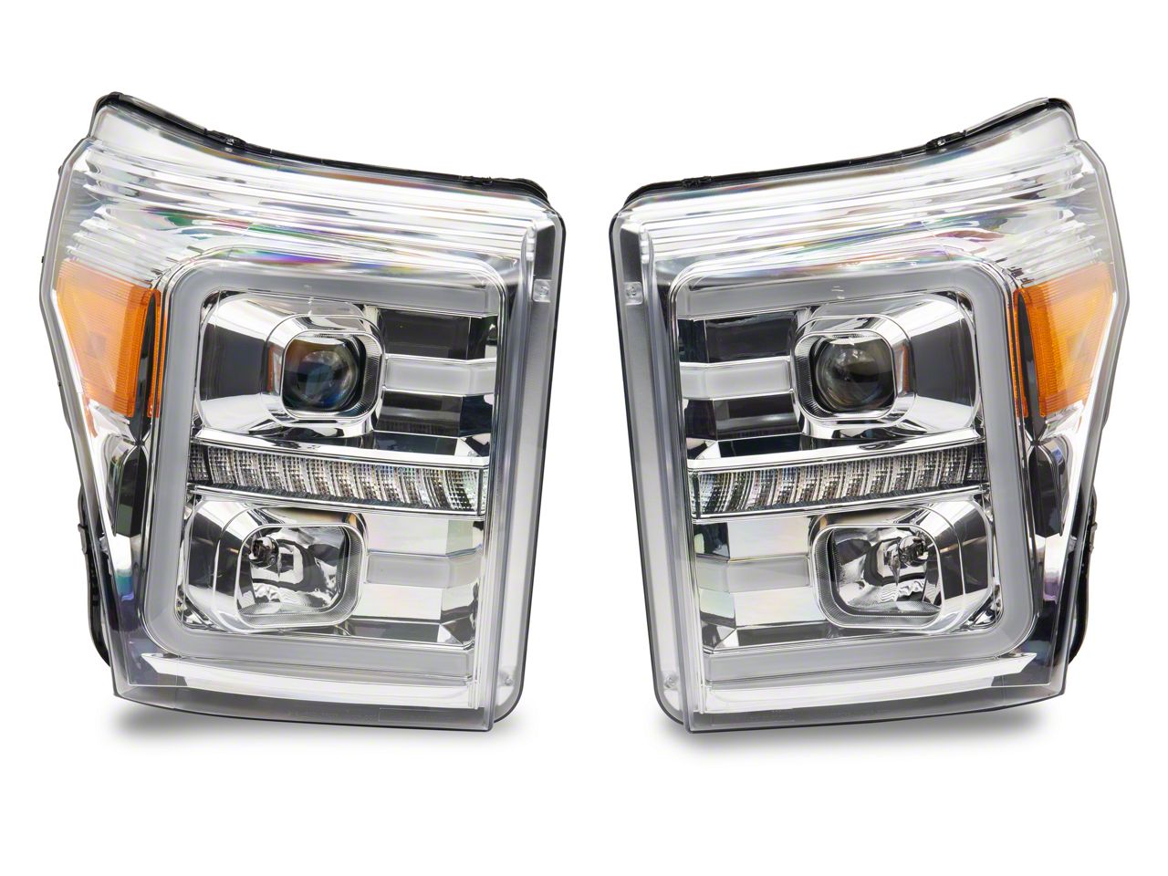 Raxiom LED Projector Headlights with Switchback Turn Signals SD3621