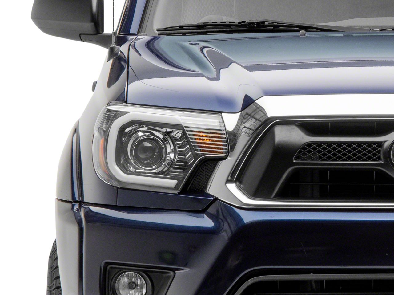 Raxiom Axial Series Projector Headlights with Sequential LED Bar TT21850