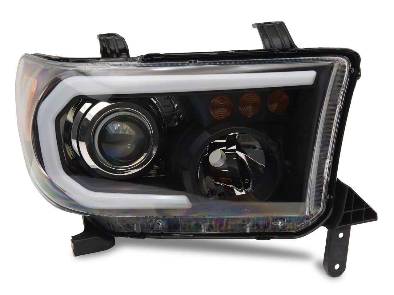 Raxiom Axial Series Projector Headlights with Sequential LED Bar TU16007
