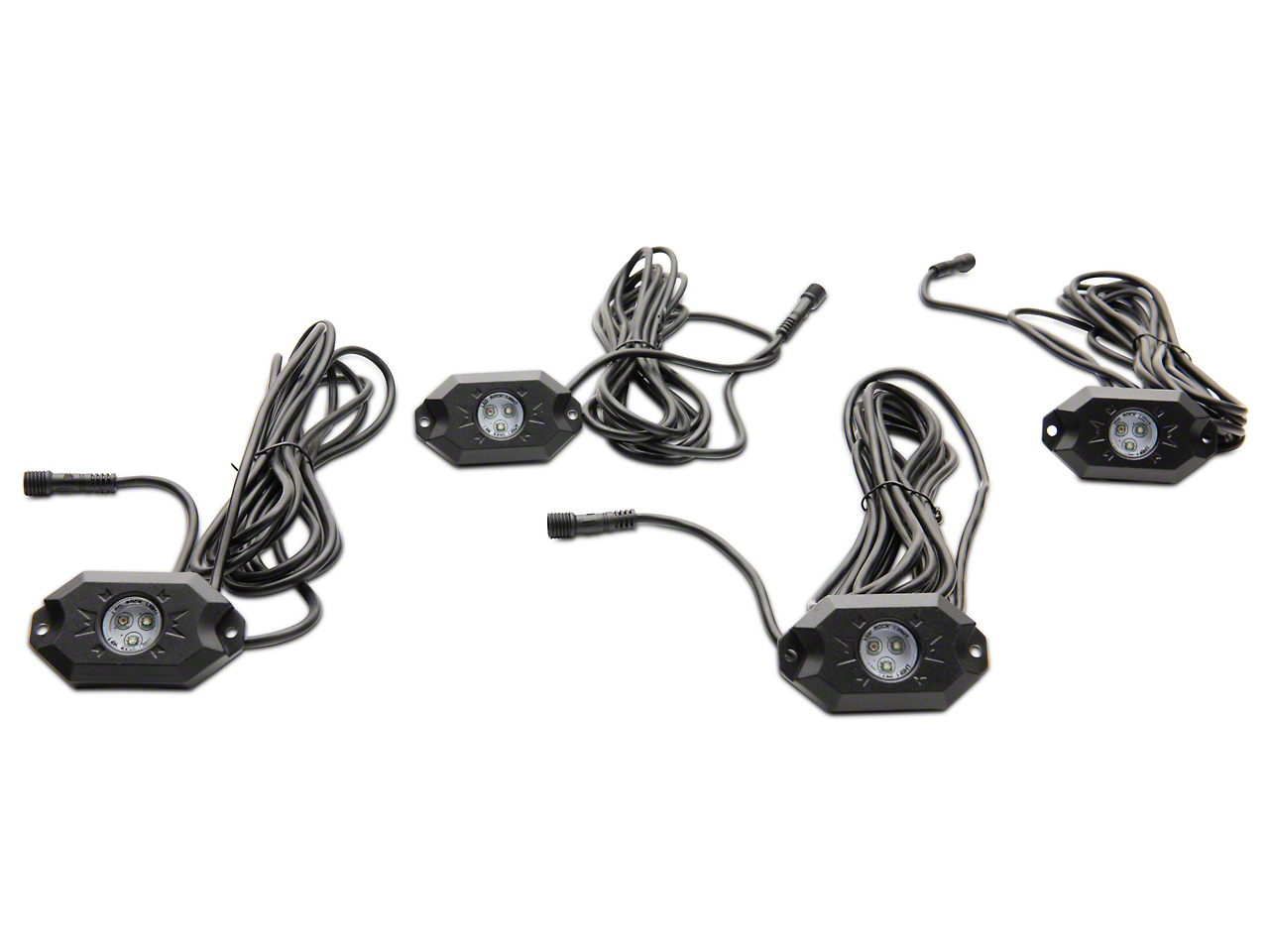 Raxiom Axial Series Multi-Color Underbody Rock Light Kit with Bluetooth Remote U5456