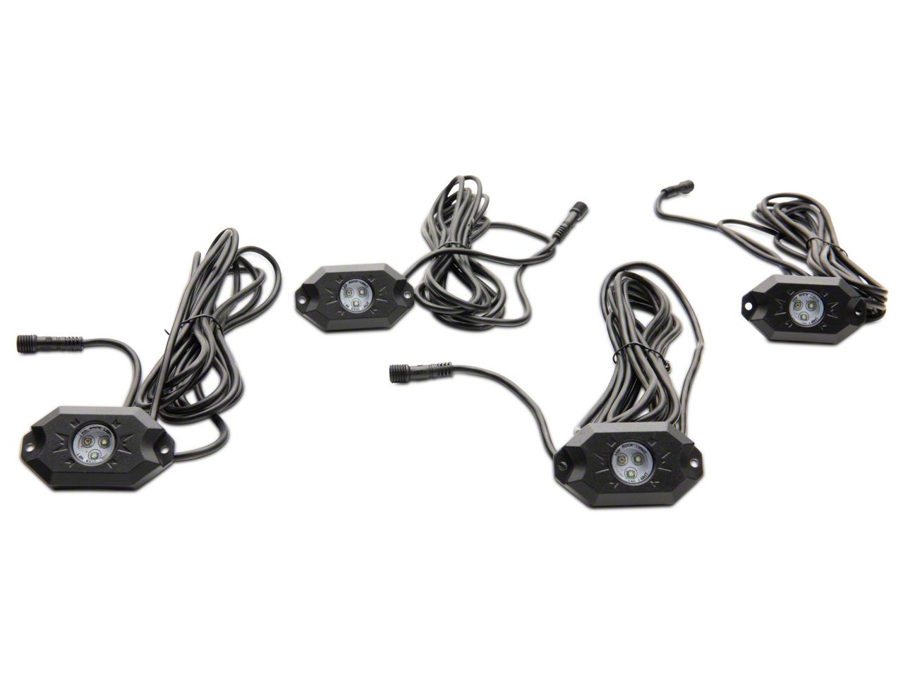 Raxiom Axial Series Multi-Color Underbody Rock Light Kit with Bluetooth Remote U5456