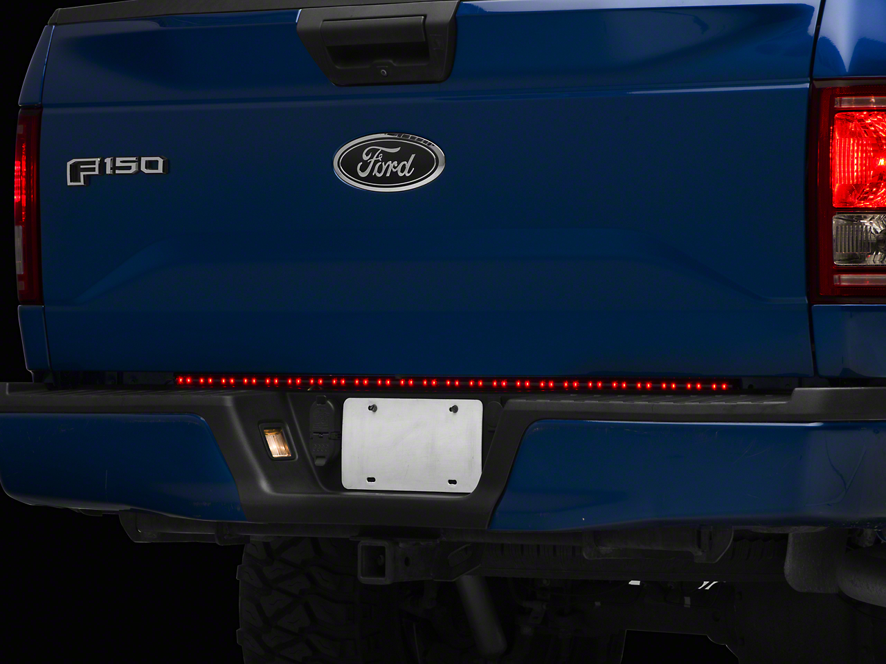 Raxiom Axial Series 48-Inch Tailgate LED Light Bar with Turn Signals and Reverse U1878