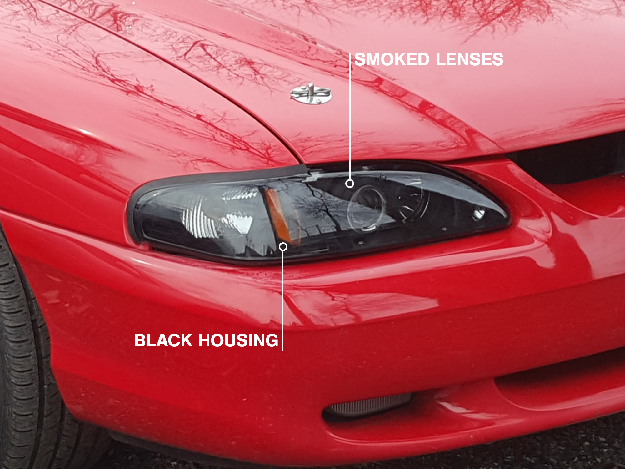 Raxiom Smoked Lens 49119