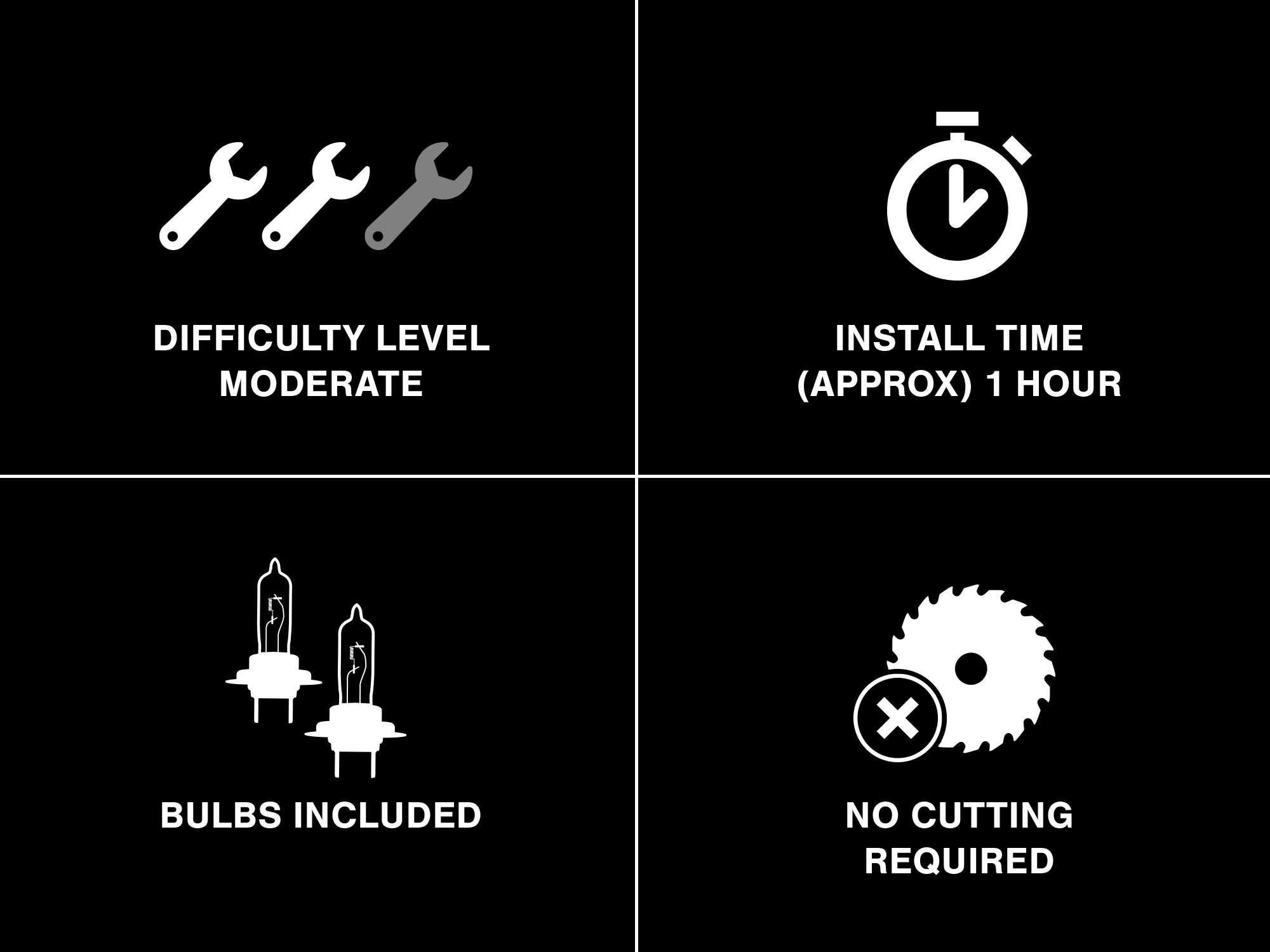 Raxiom Smoked Lens 49119