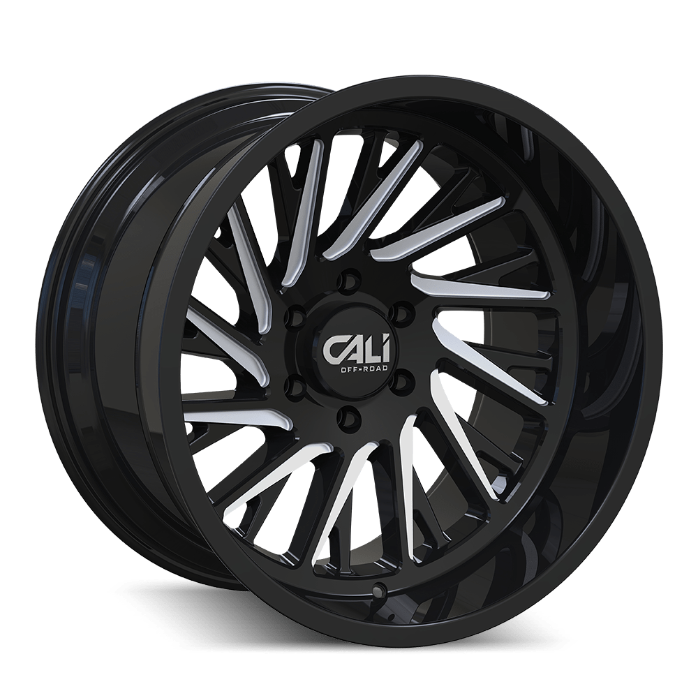 Cali Offroad PURGE (9114) GLOSS BLACK MILLED 9114-2183BM