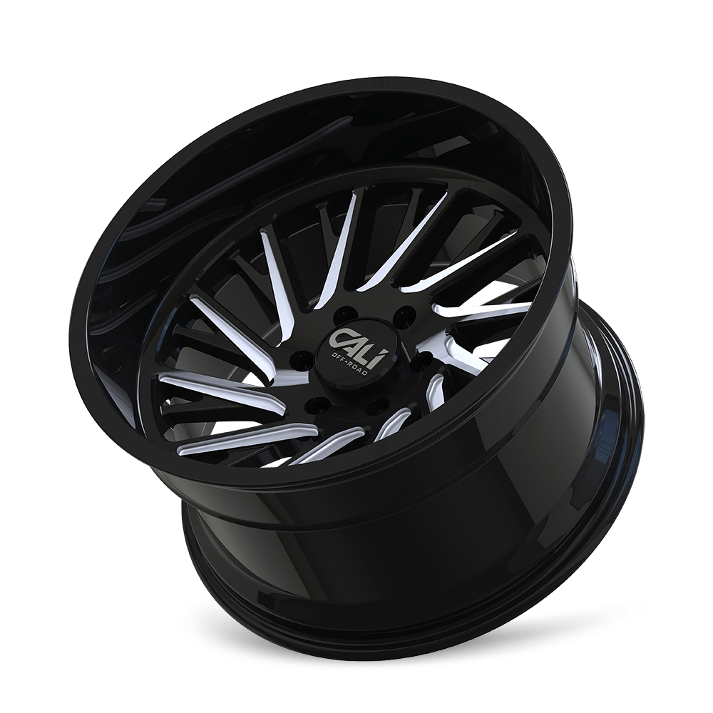 Cali Offroad PURGE (9114) GLOSS BLACK MILLED 9114-24481BM