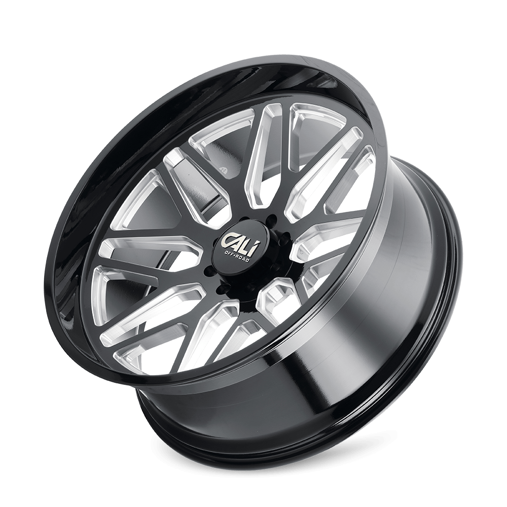 Cali Offroad INVADER (9115) GLOSS BLACK MILLED 9115-24436BM