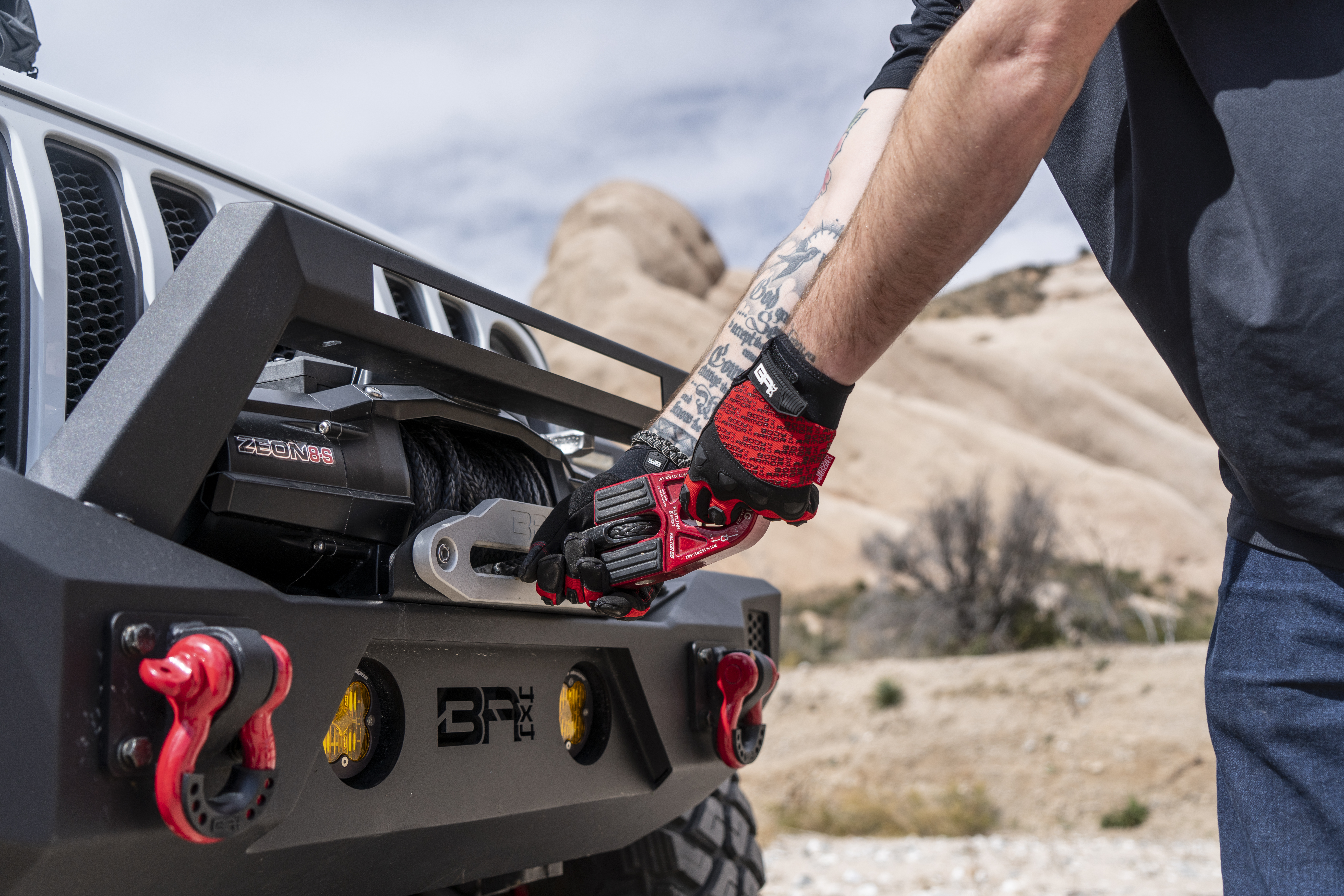 Body Armor 4x4 Trail Gloves (Large) 3216