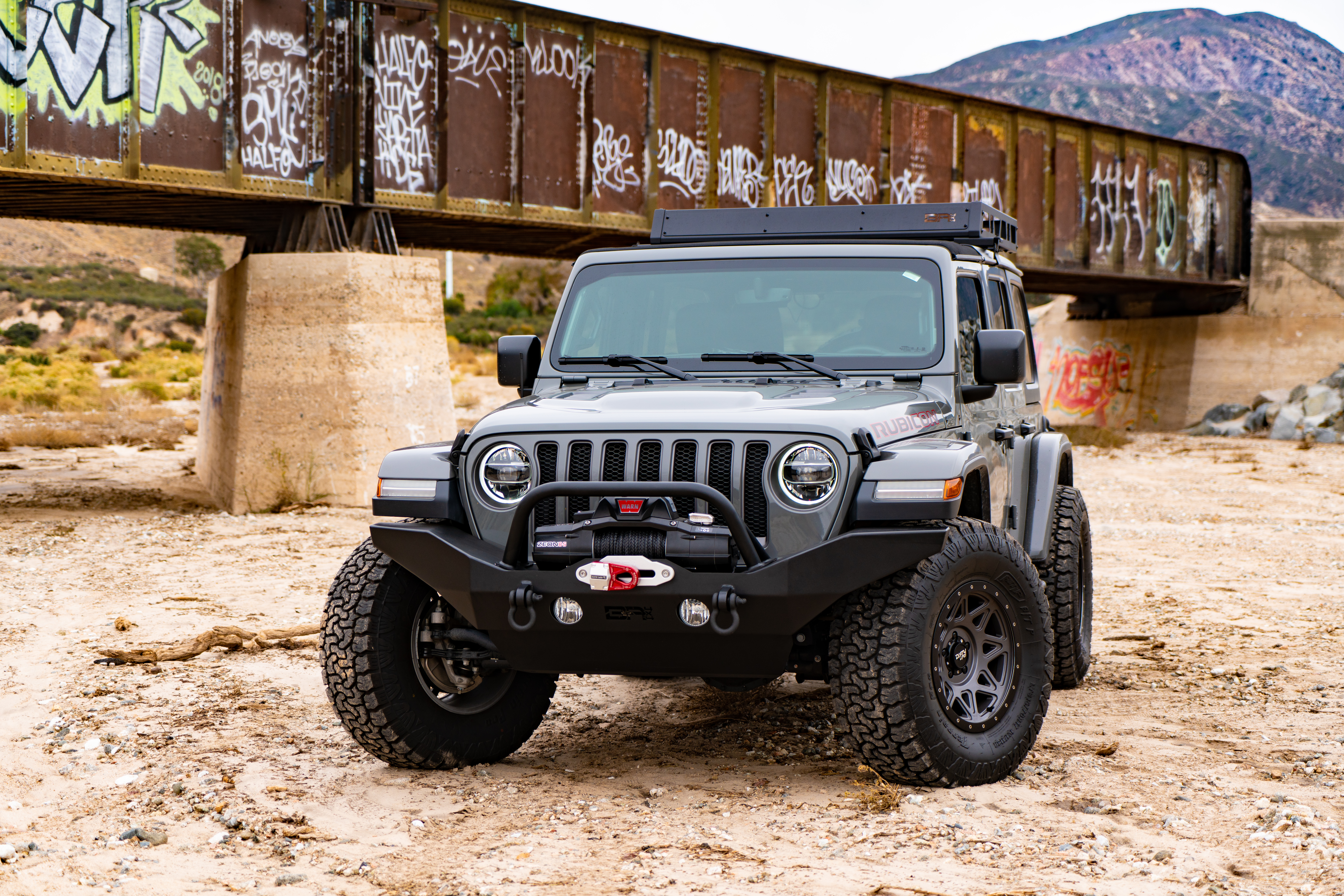 Body Armor 4x4 Full Width Front Bumper JL-19534