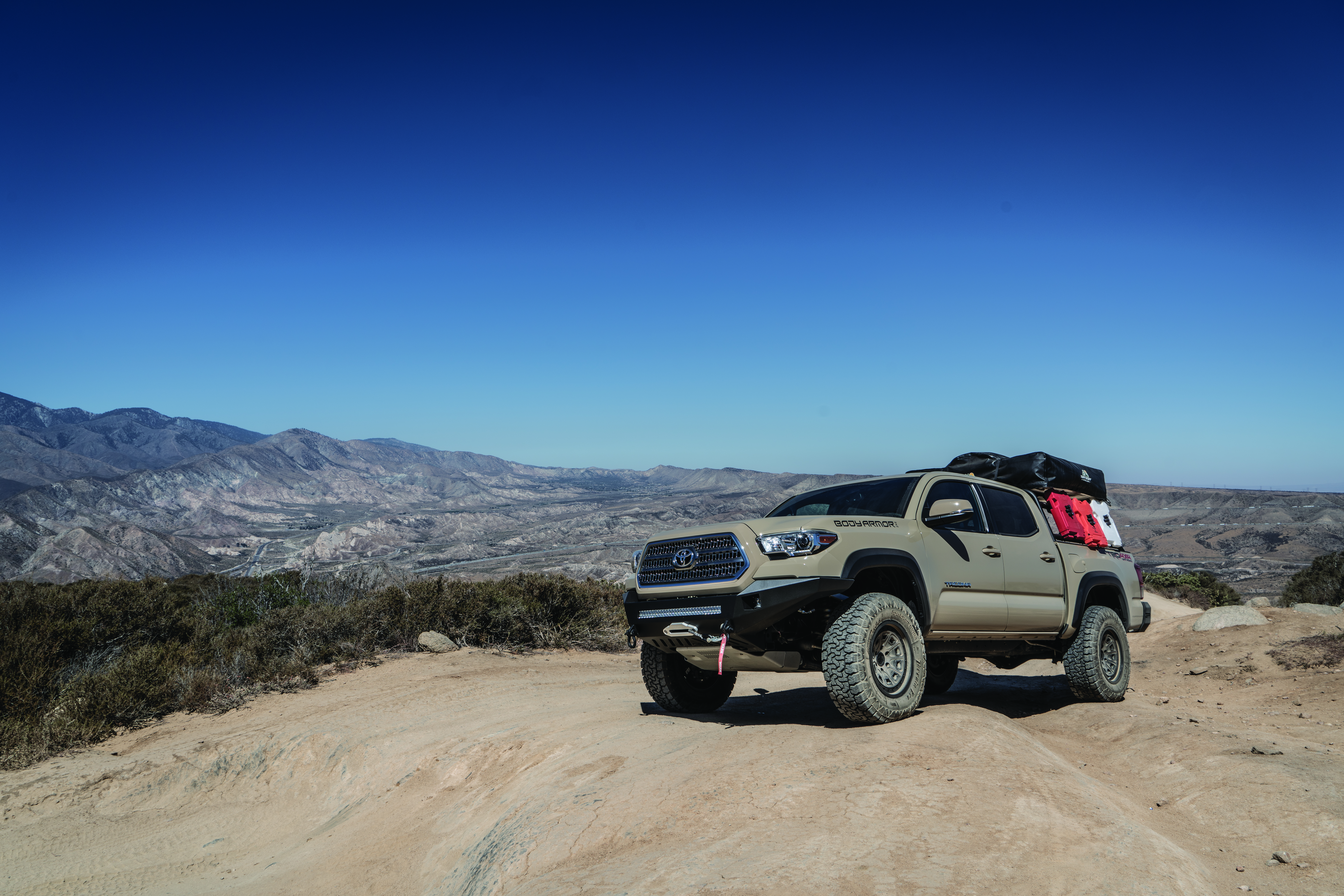 Body Armor 4x4 Pro Series Front Winch Bumper, Tacoma TC-19338