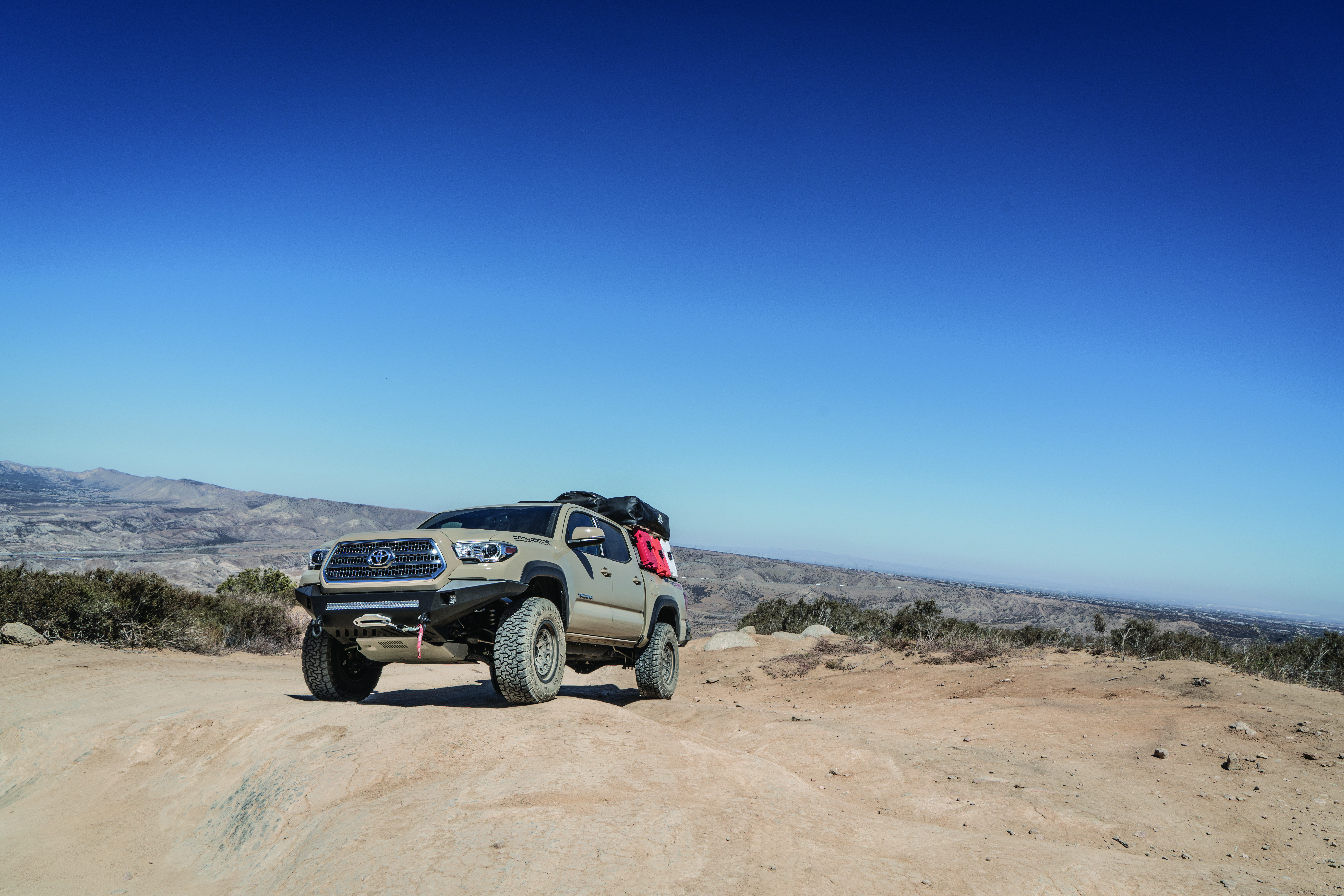 Body Armor 4x4 Pro Series Front Winch Bumper, Tacoma TC-19338