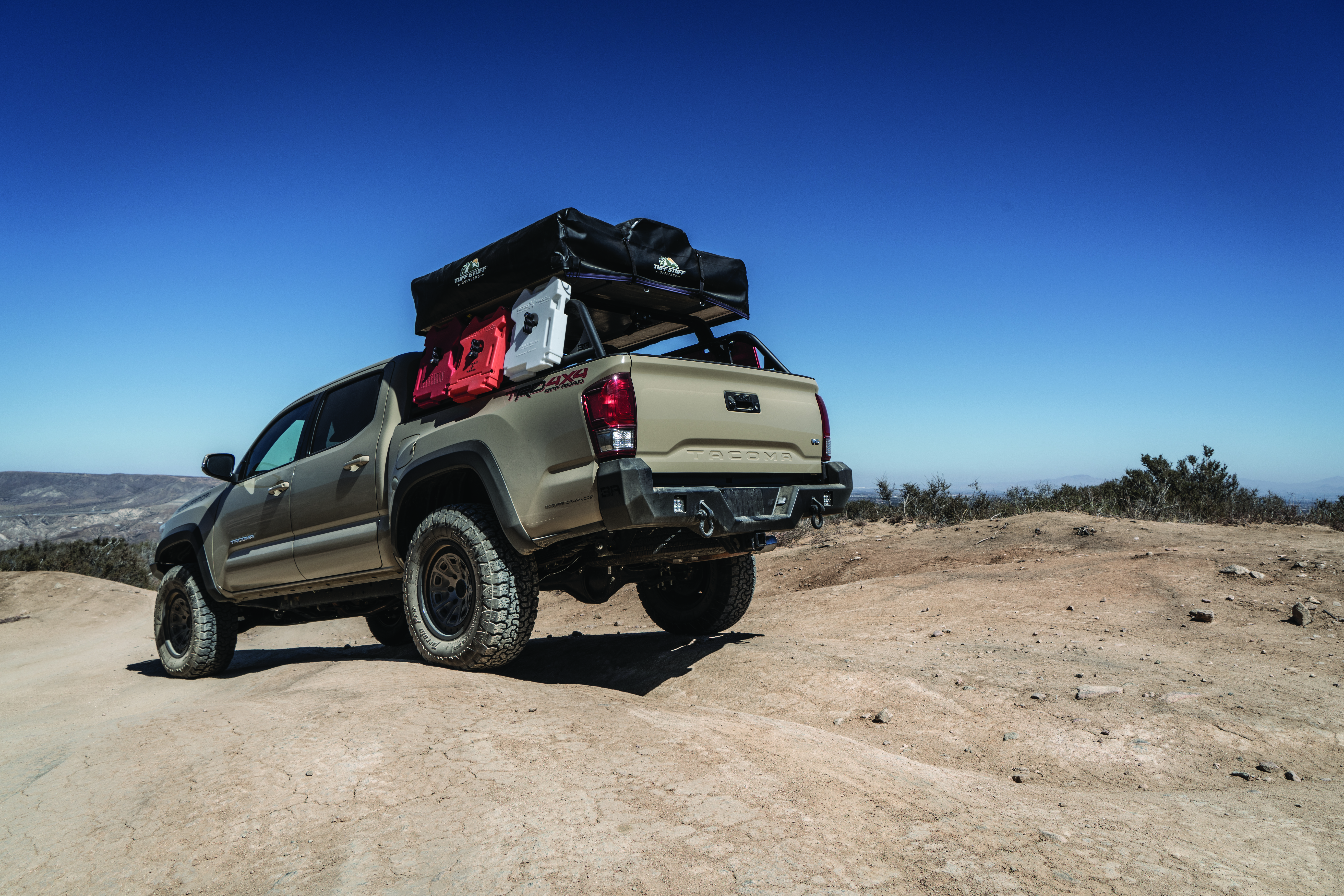 Body Armor 4x4 Overland Rack, Black, Tacoma TC-6125