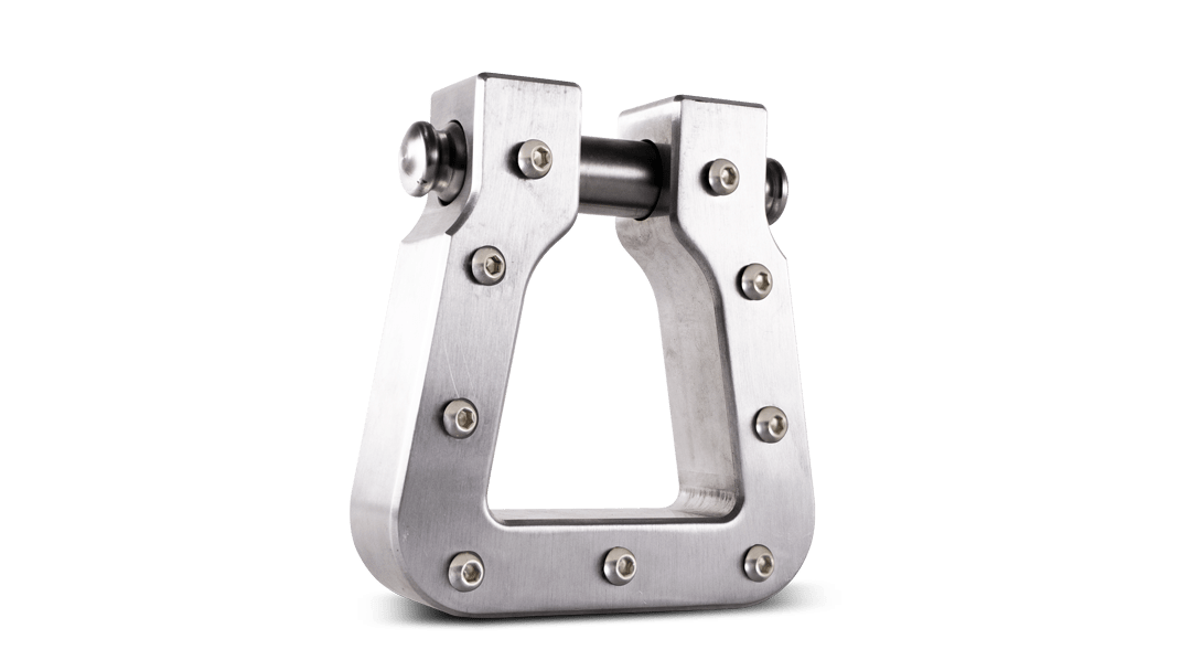 Body Armor 4x4 Mega D-Ring, Machined, Single 5141-M