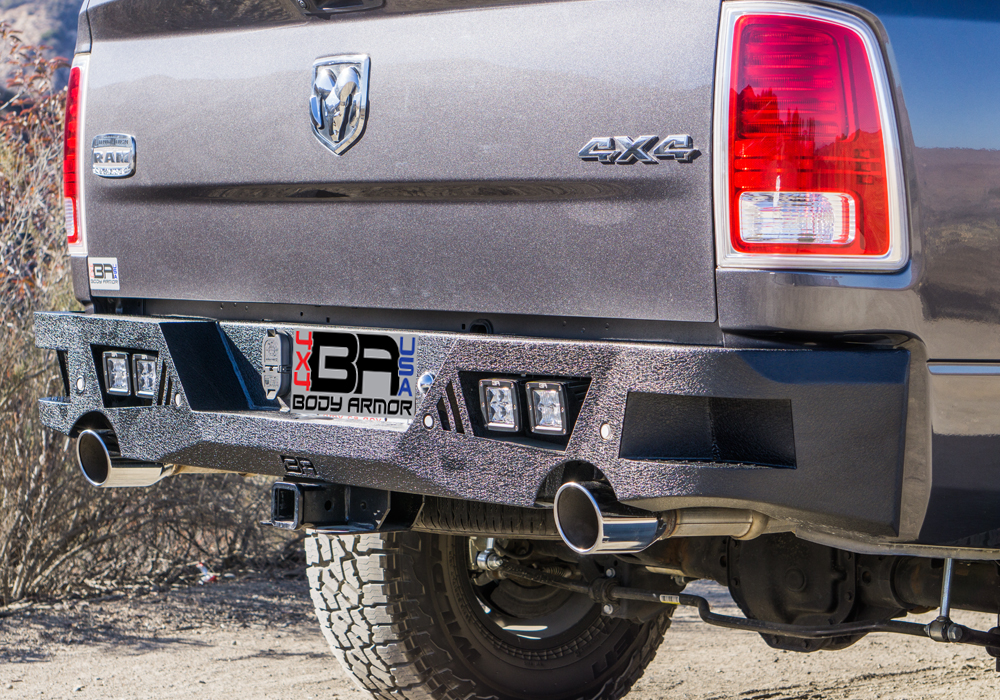 Body Armor 4x4 Eco Series Rear Bumper, Black, F-250 FD-2964