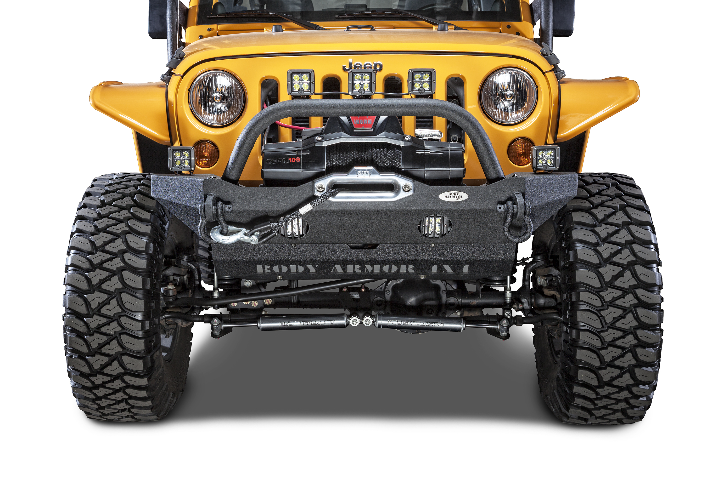 Body Armor 4x4 Mid-Stubby Front Bumper JL-19532