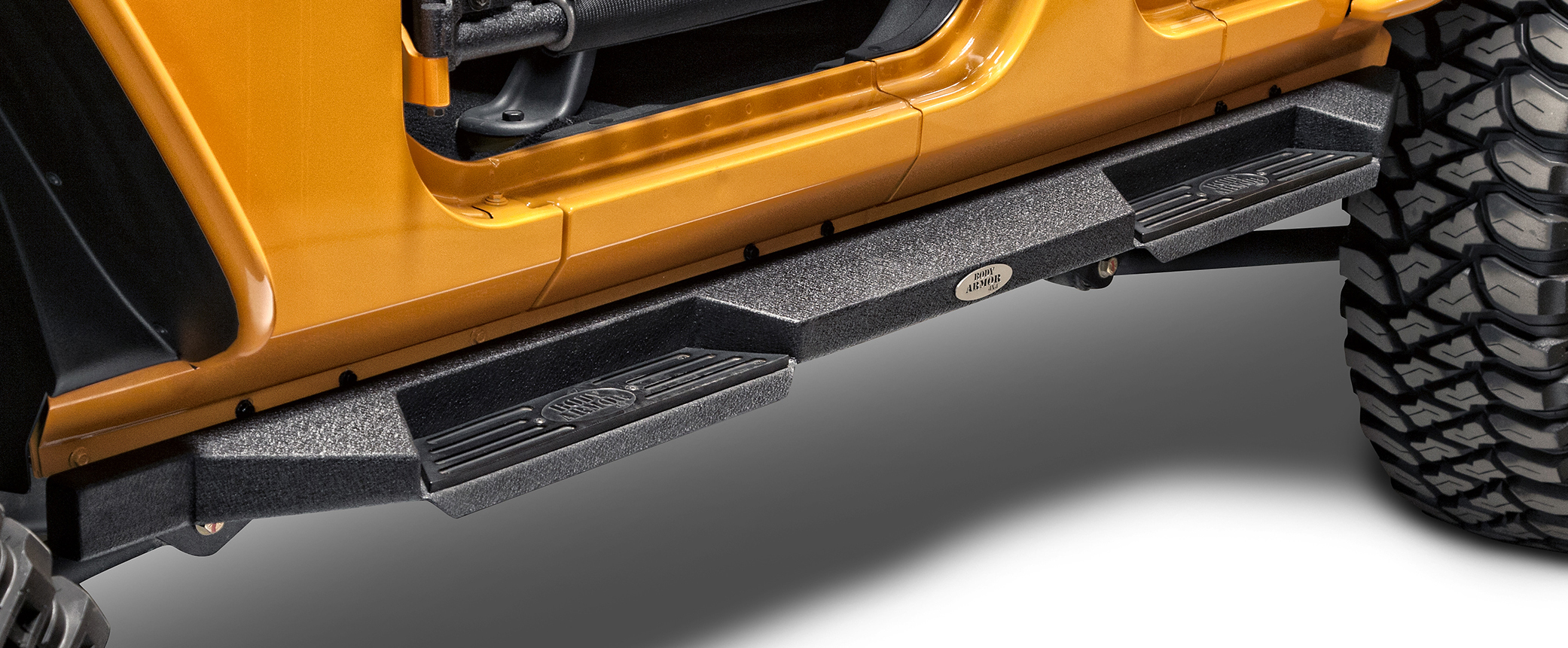 Body Armor 4x4 Side Steps Rocksteps JK-4123