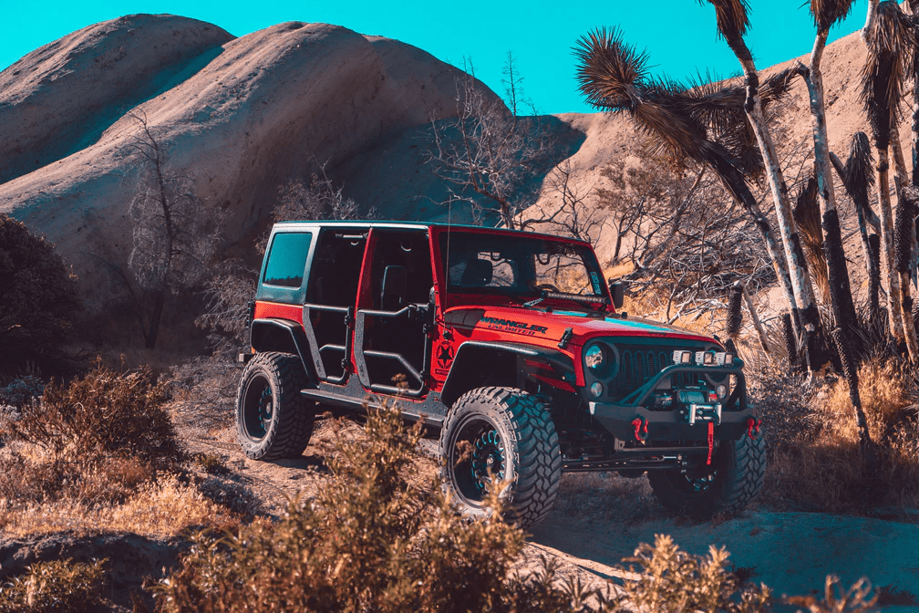 Body Armor 4x4 Tube Doors Front, Pair JK-6154