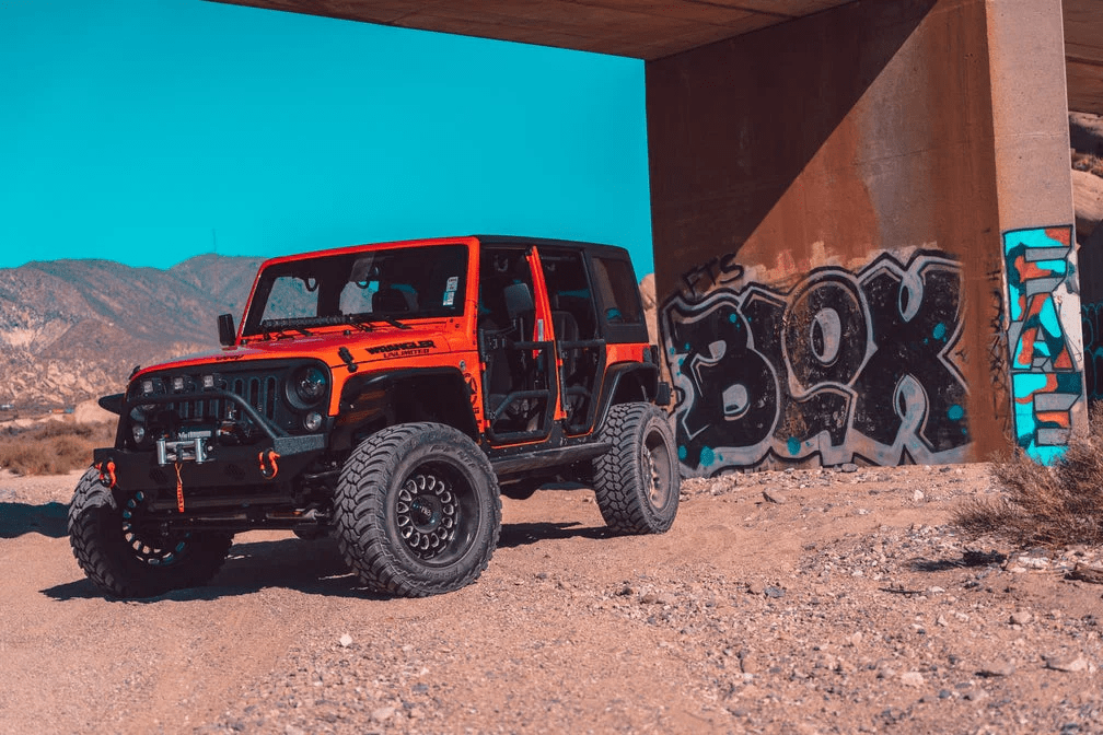 Body Armor 4x4 Tube Doors Front, Pair JK-6154