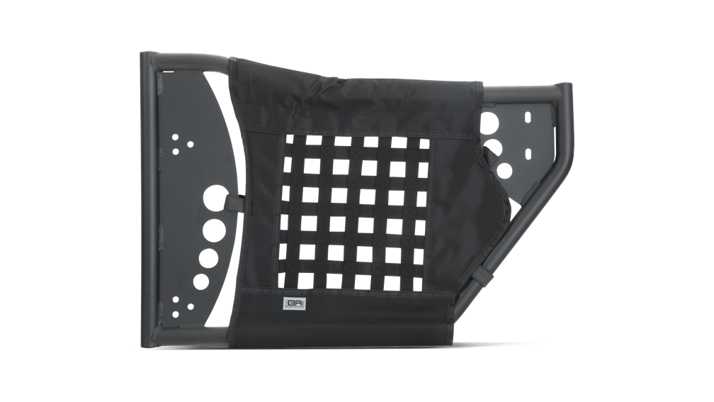 Body Armor 4x4 Traildoors, Rear, Pair JL-6150